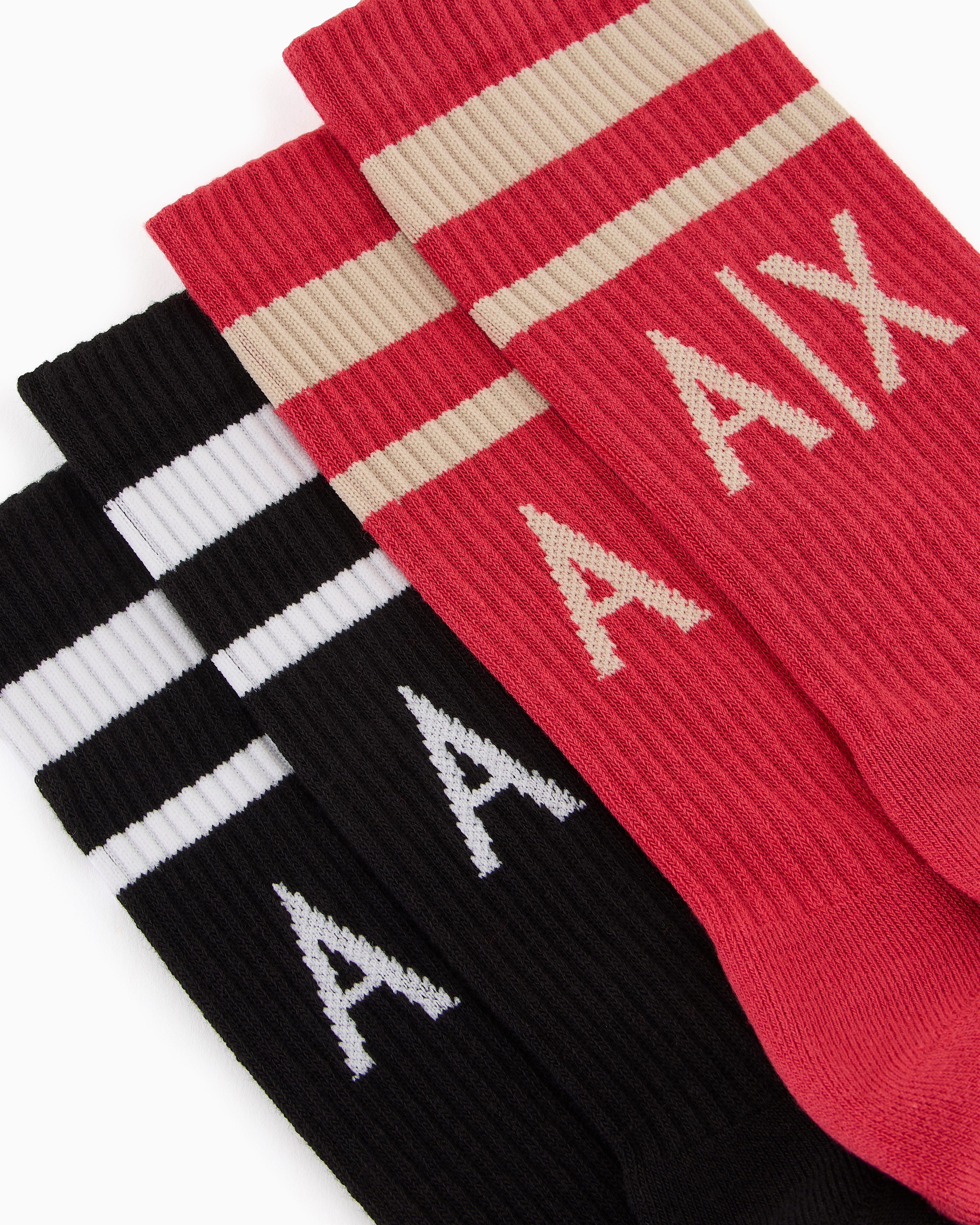 Armani Exchange Packung Mit 2 Paar Socken Mit Logo In Rot