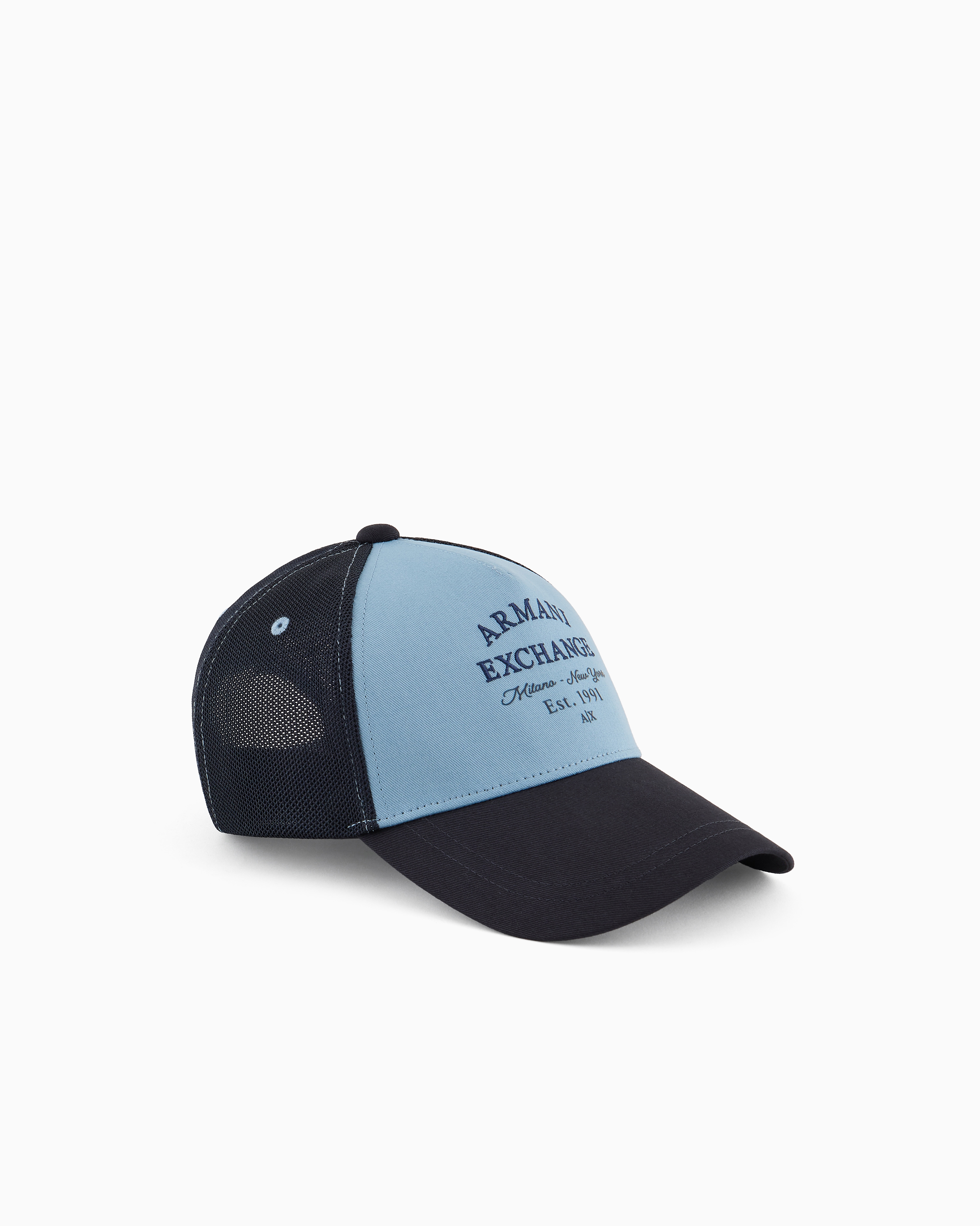 Armani Exchange Caps In Light Blue