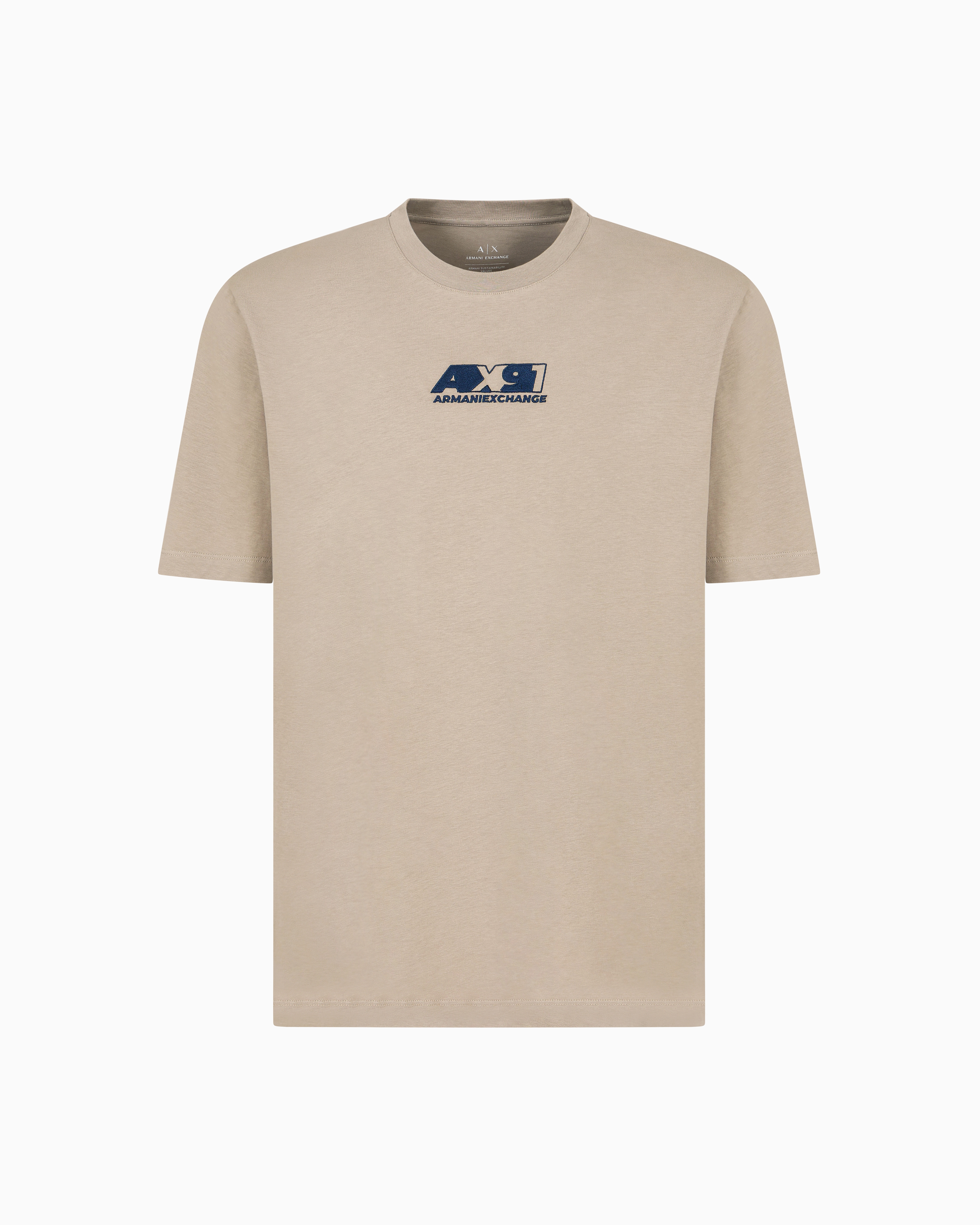 ARMANI EXCHANGE ASV ORGANIC COTTON REGULAR FIT T-SHIRT