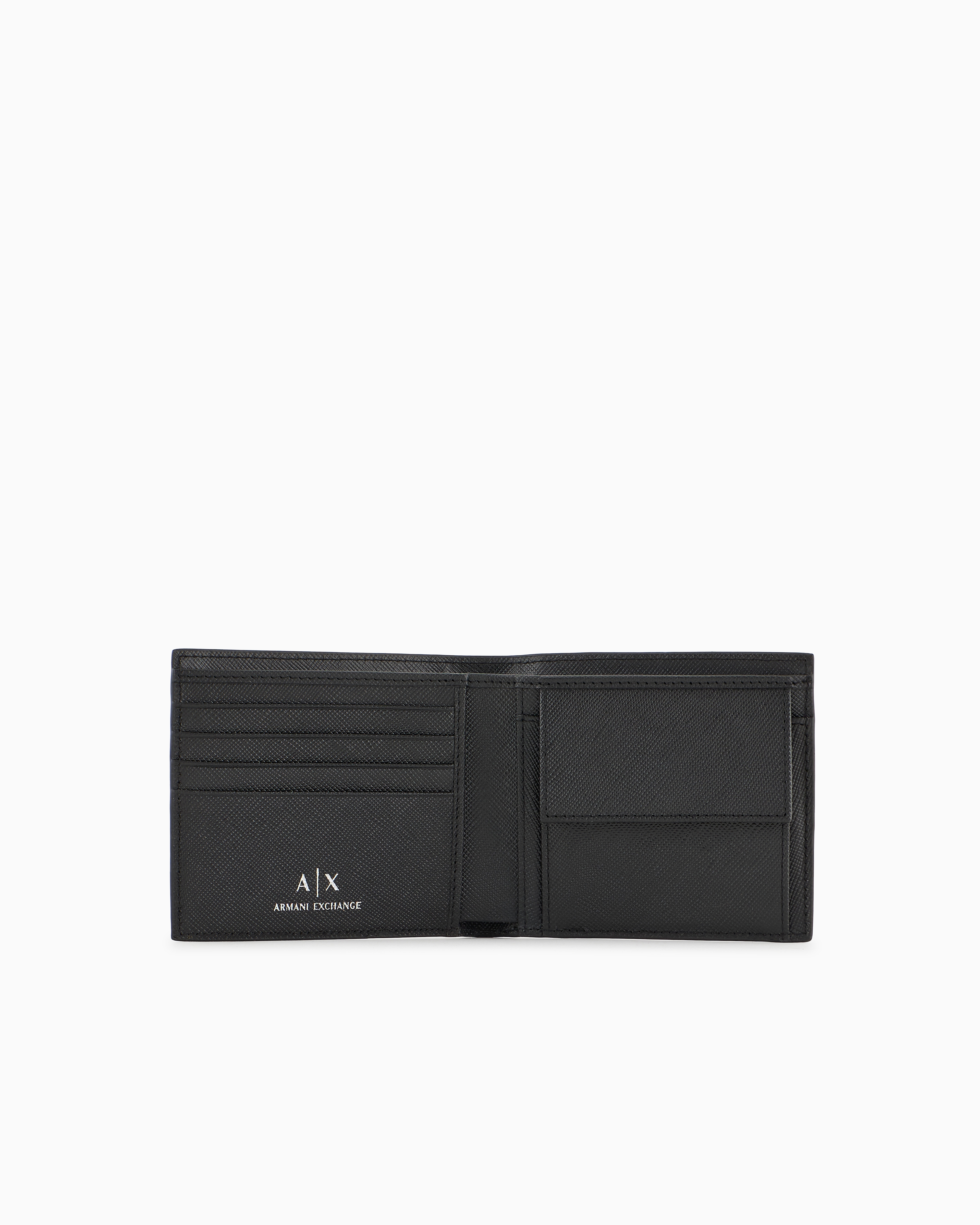 Armani Exchange Leather Goods Sets In Black