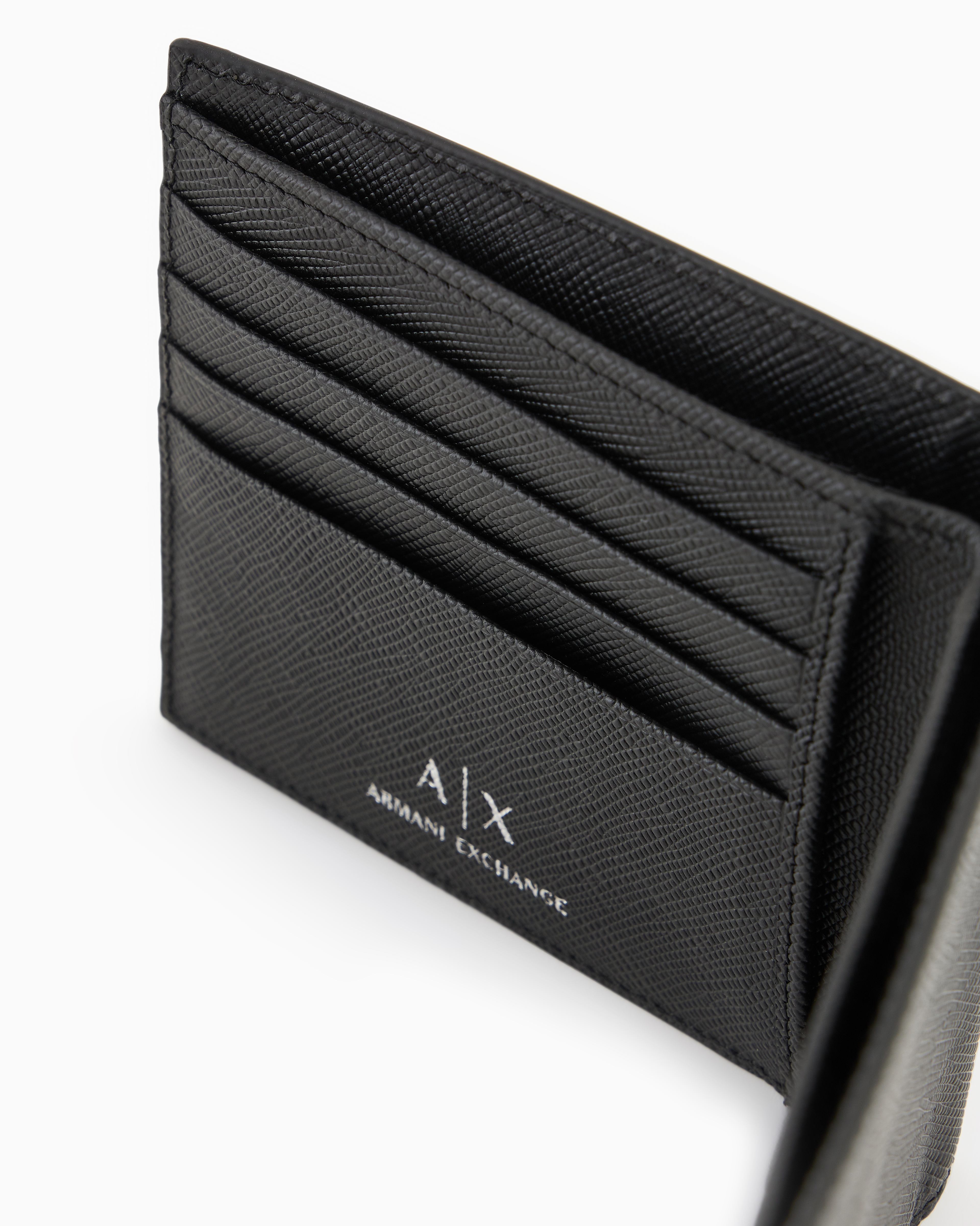 Armani Exchange Wallets In Black