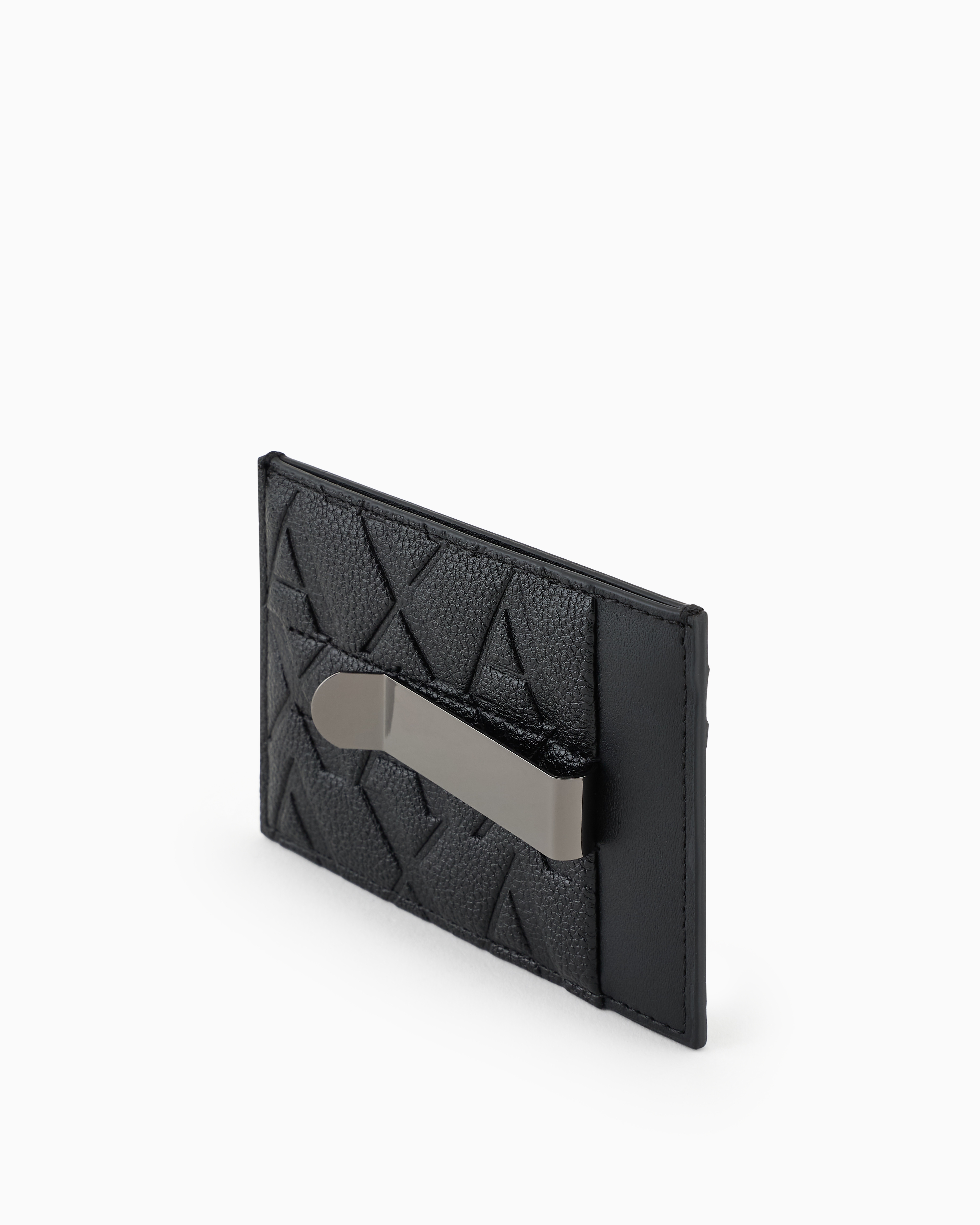 Armani Exchange Card Holders In Black