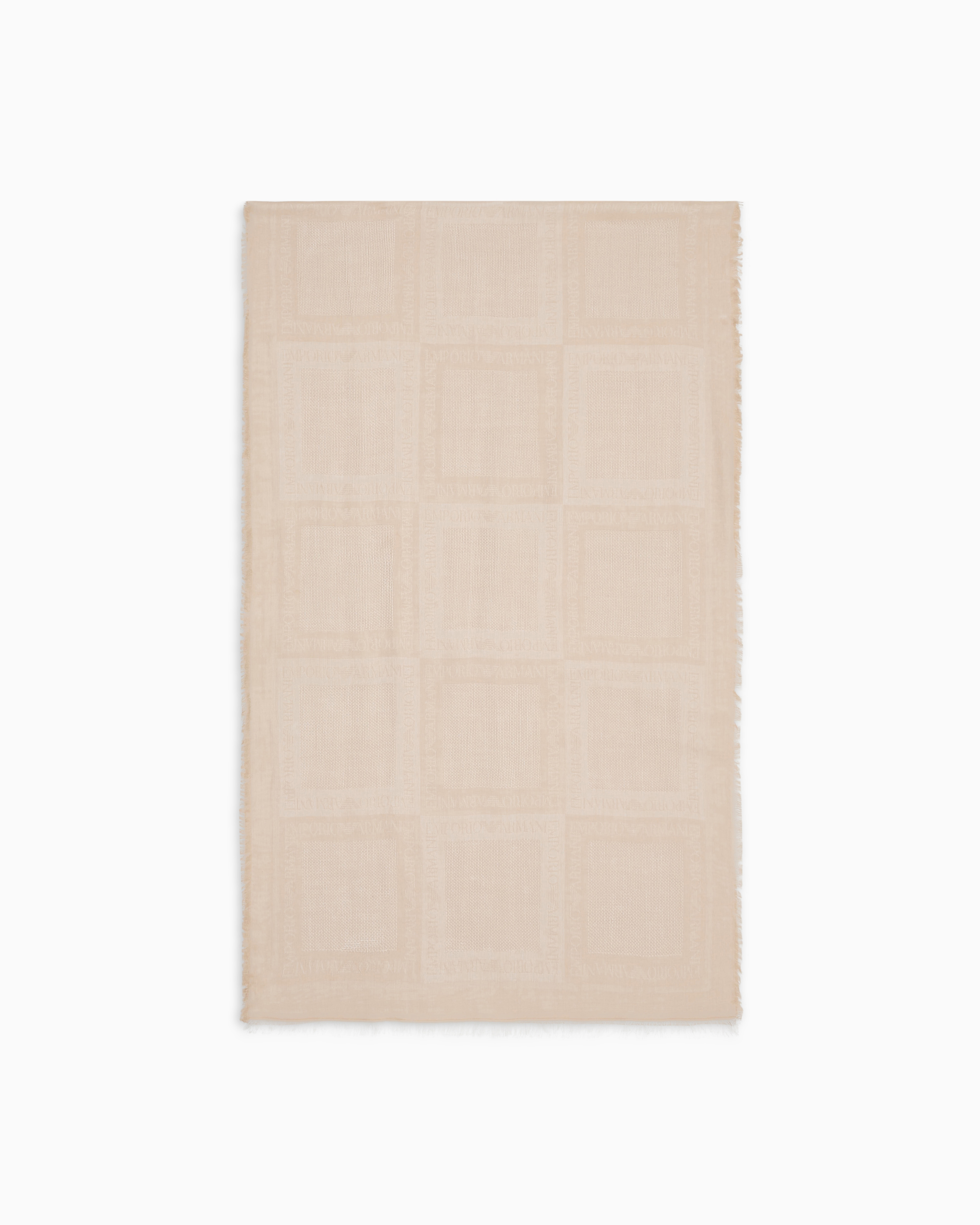 Emporio Armani Scarves In Beige