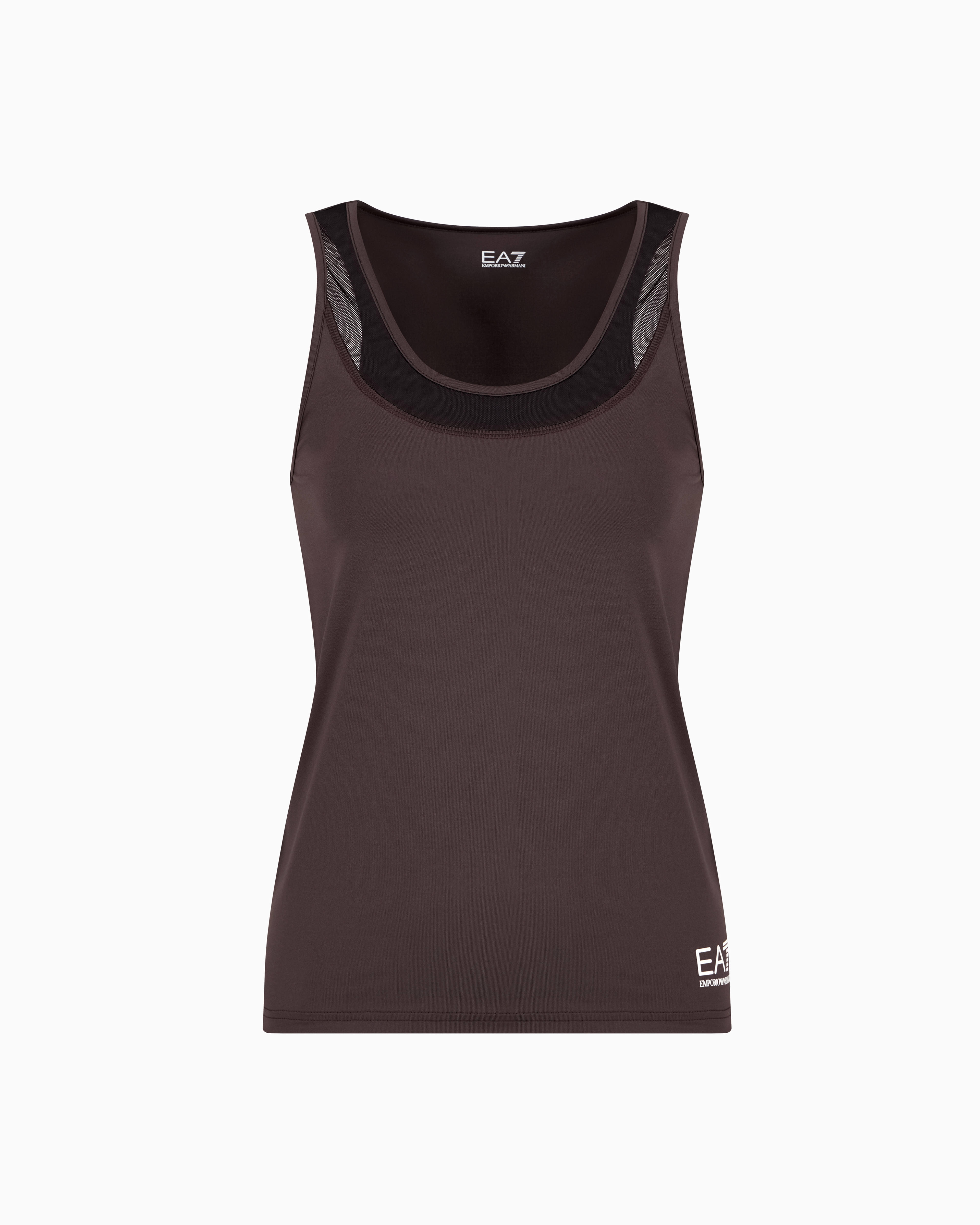 Ea7 Dynamic Athlete Tank Top In Ventus7 Technical Fabric In Grey