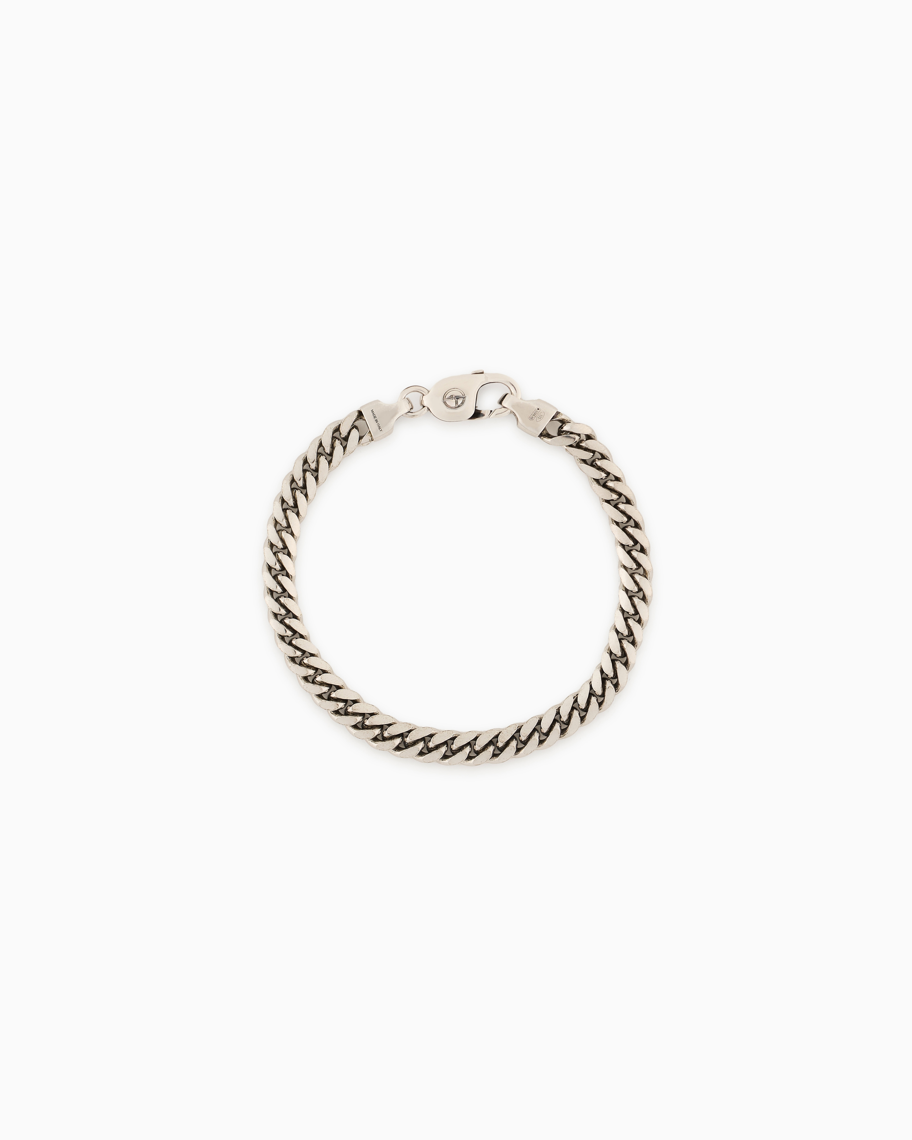 Giorgio Armani Chain Bracelet In Silver