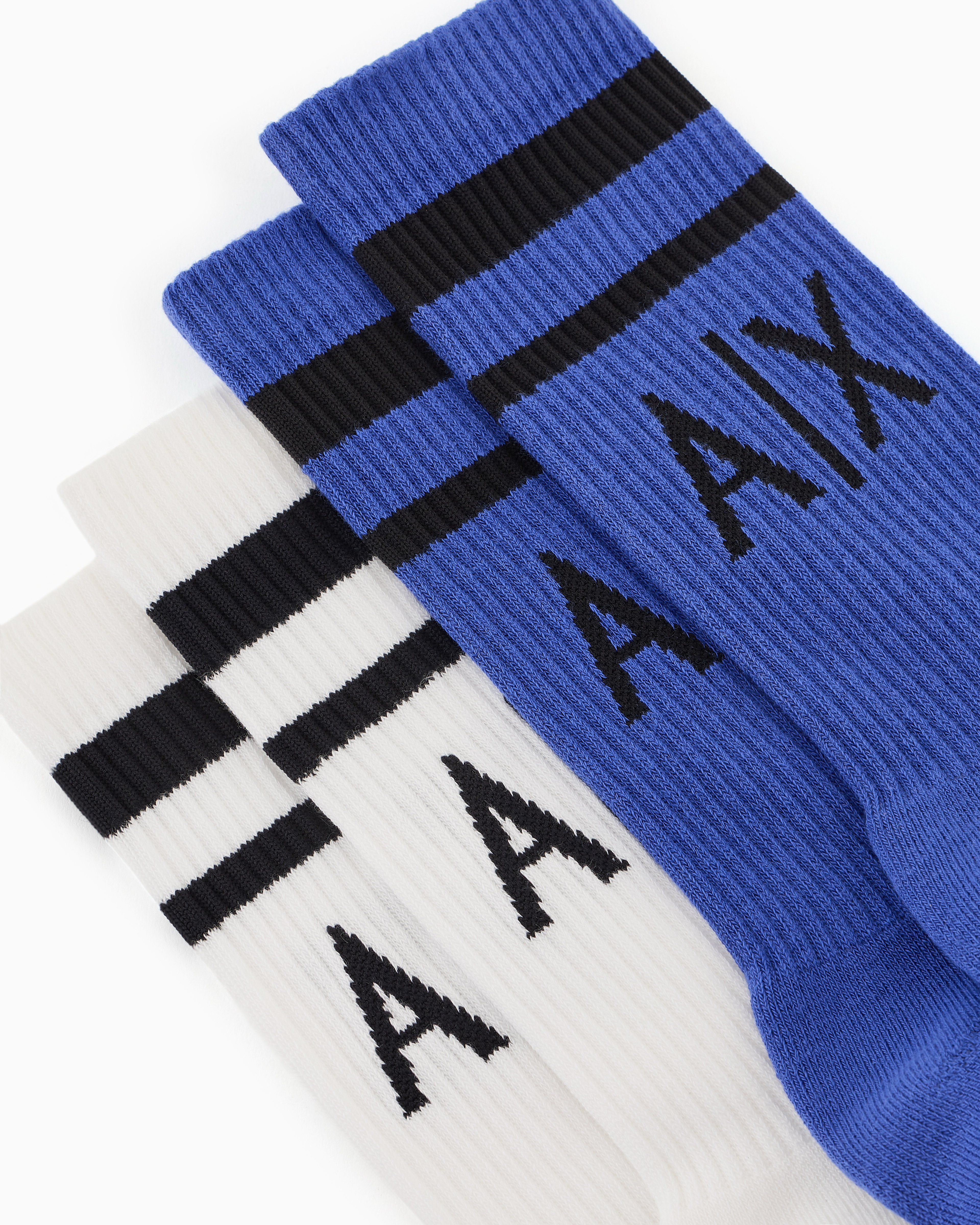 Armani Exchange Packung Mit 2 Paar Socken Mit Logo In Blau