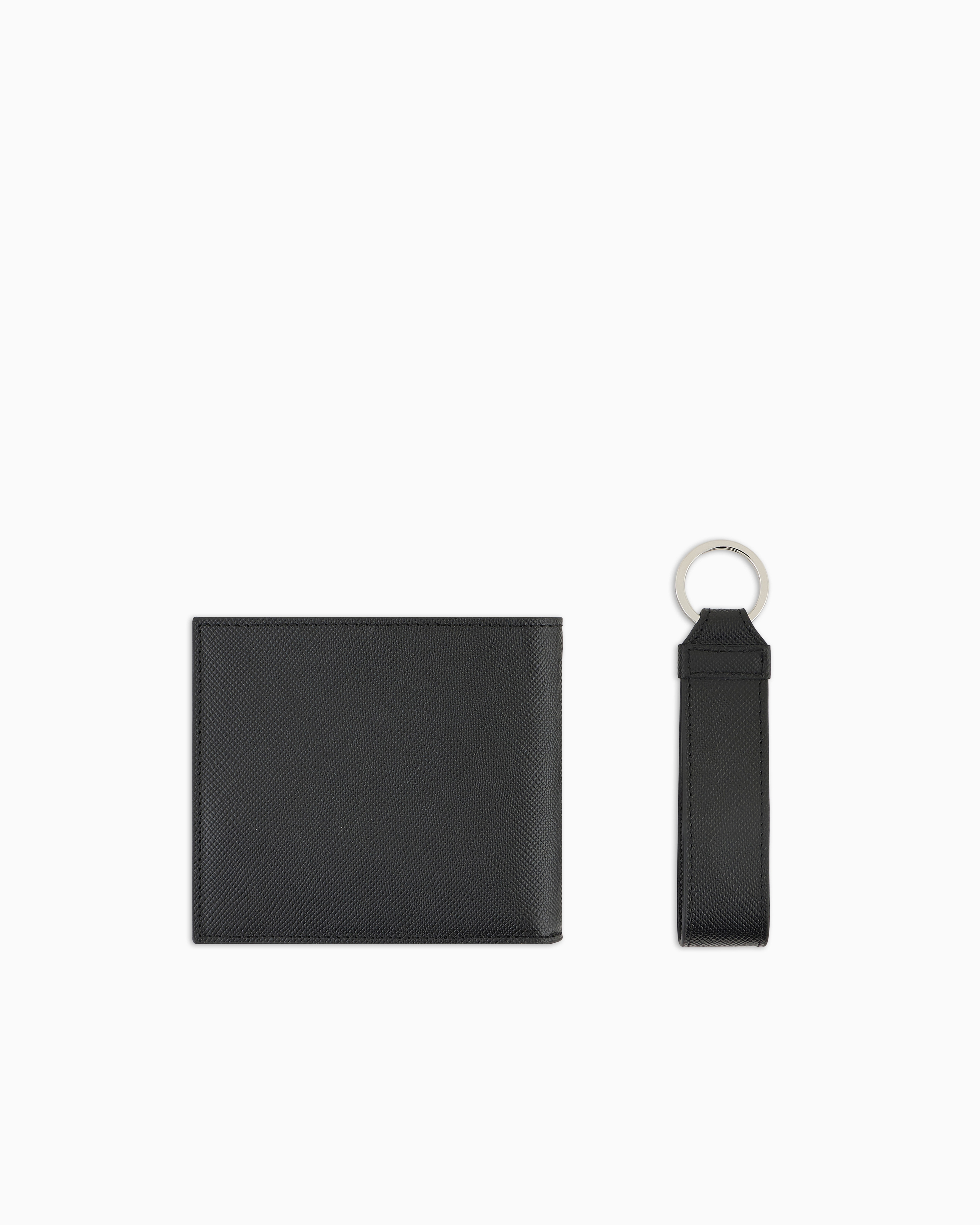 Armani Exchange Leather Goods Sets In Black