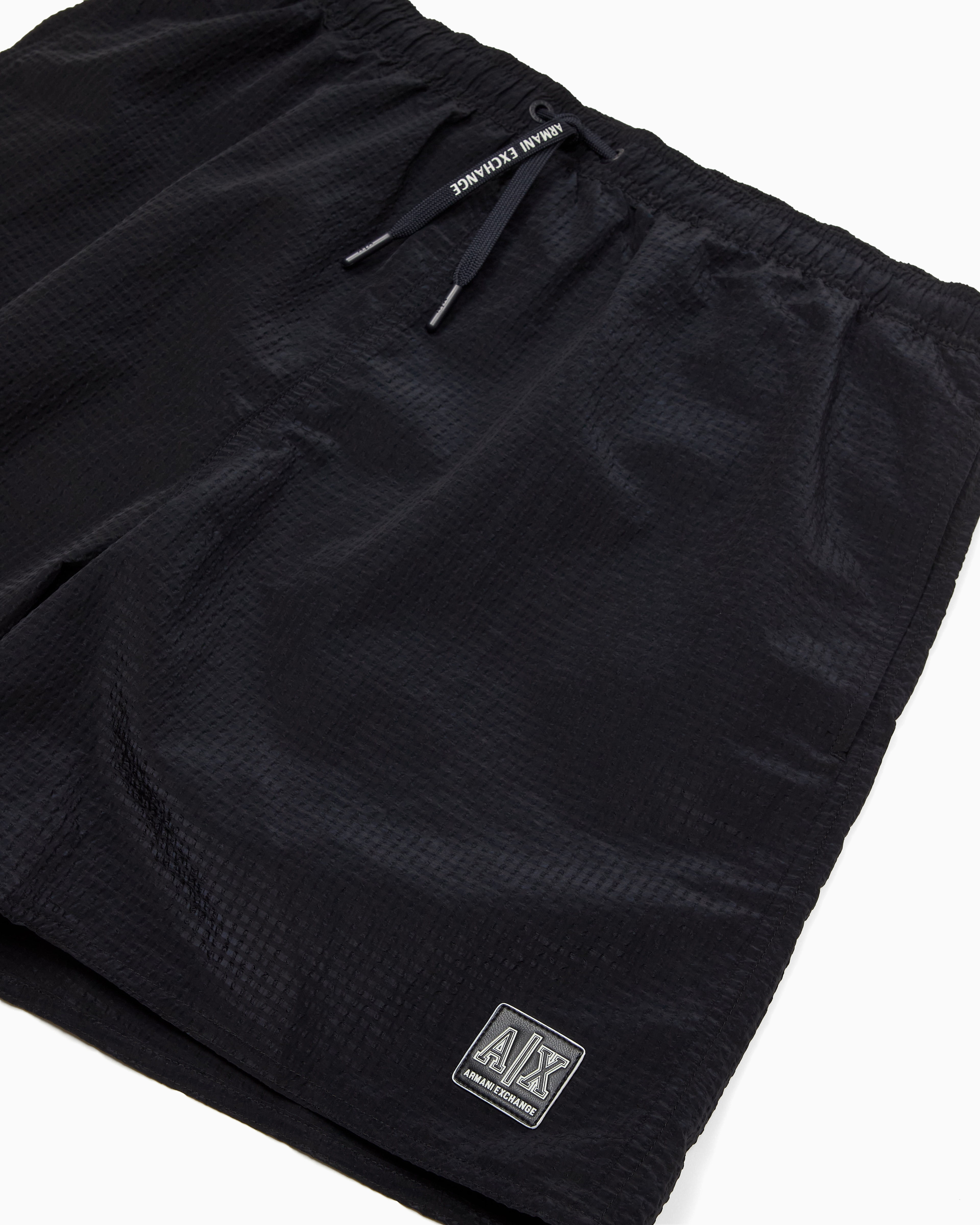 Armani Exchange - Boxer costume with logo, Man, Navy Blue, Size: L