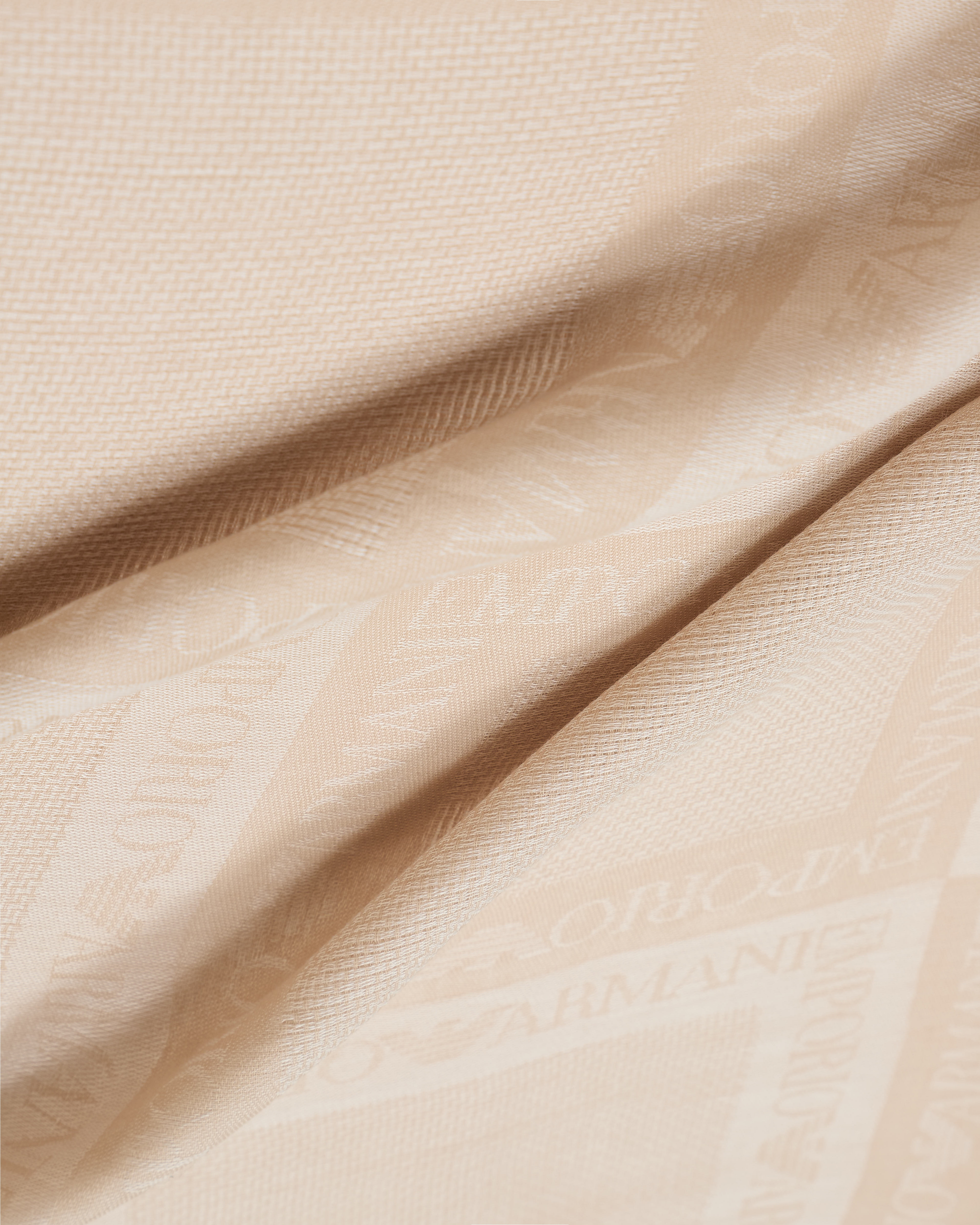Emporio Armani Scarves In Beige