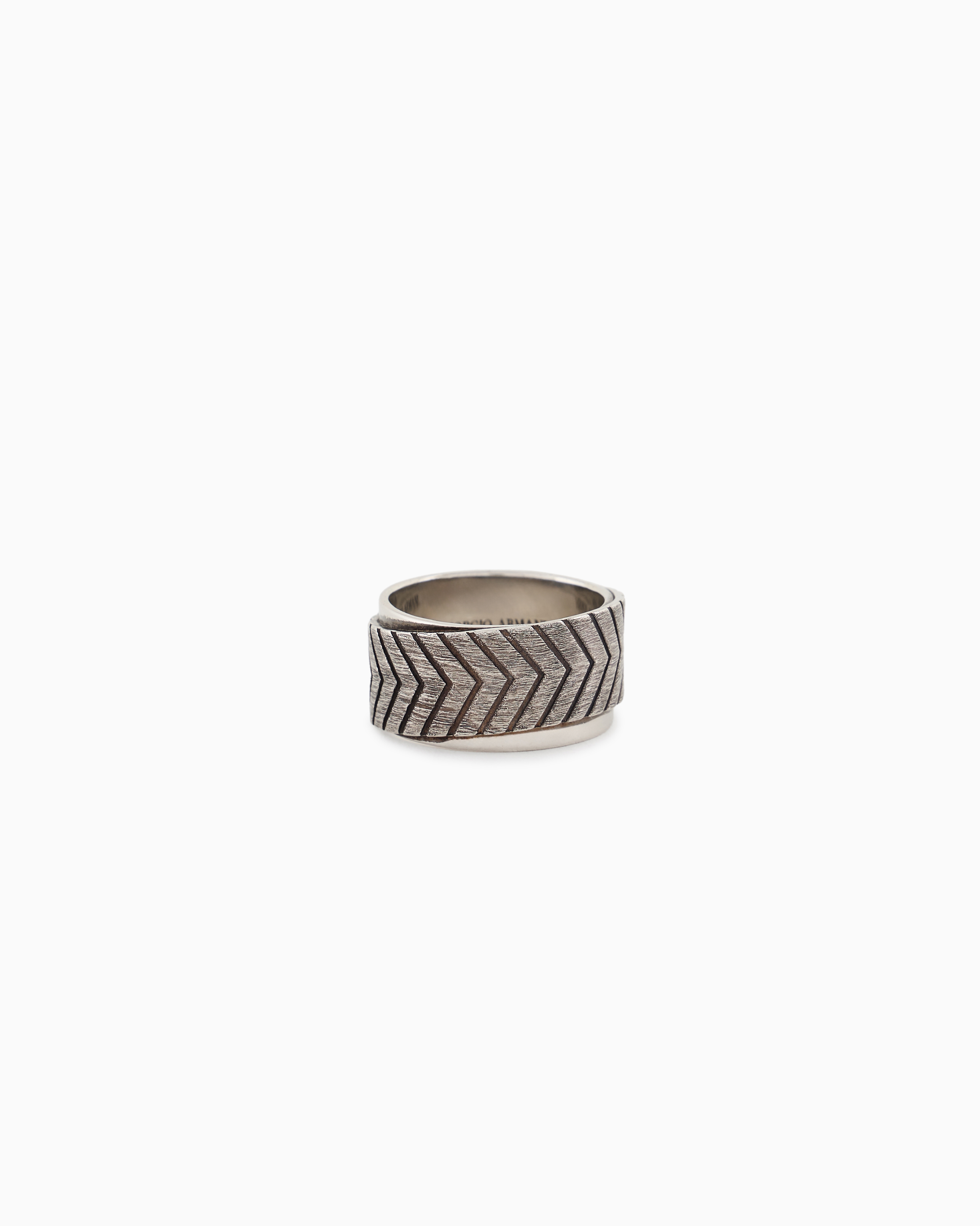 Giorgio Armani 925 Silver Ring In Silver
