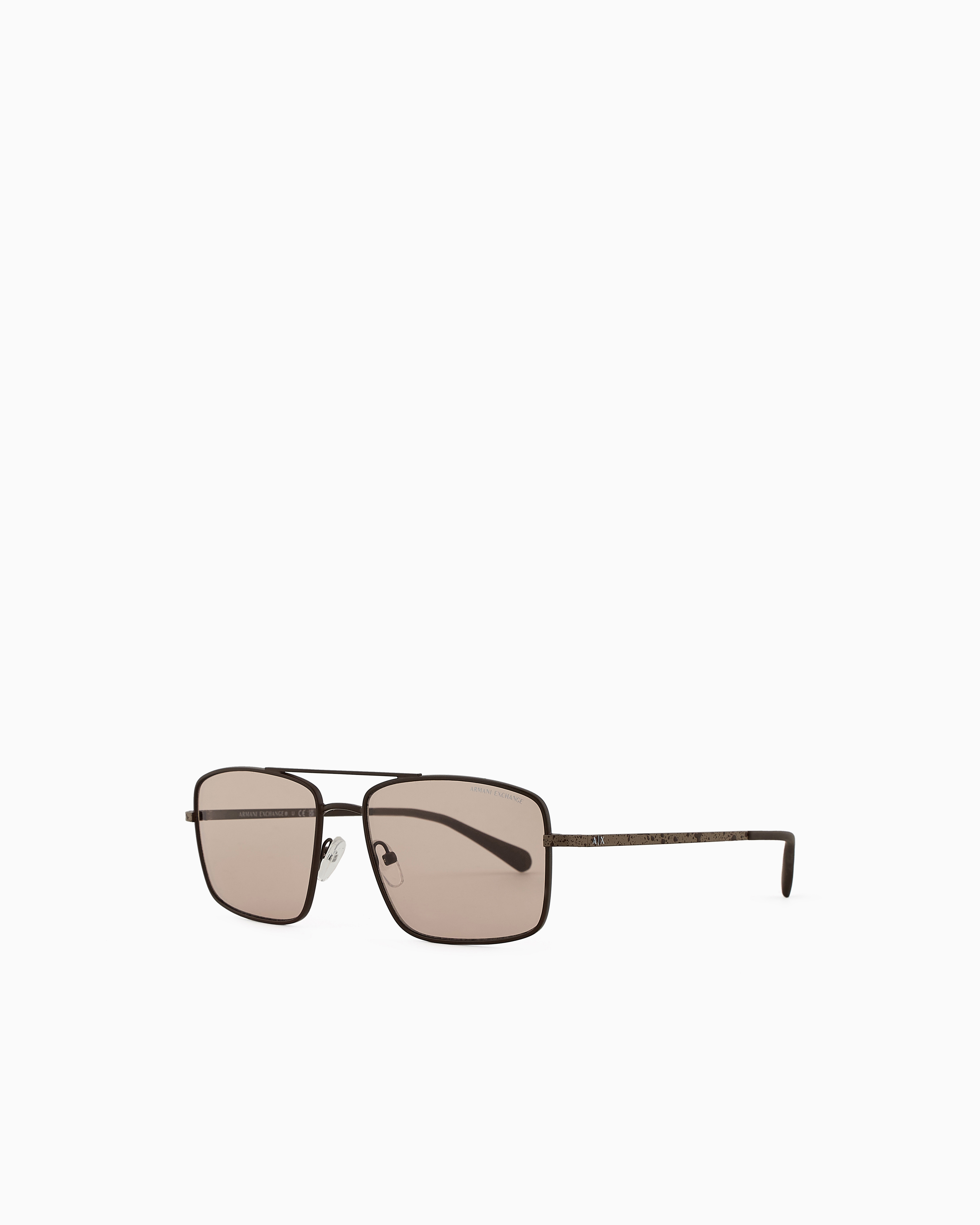 Armani Exchange Sunglasses In Brown