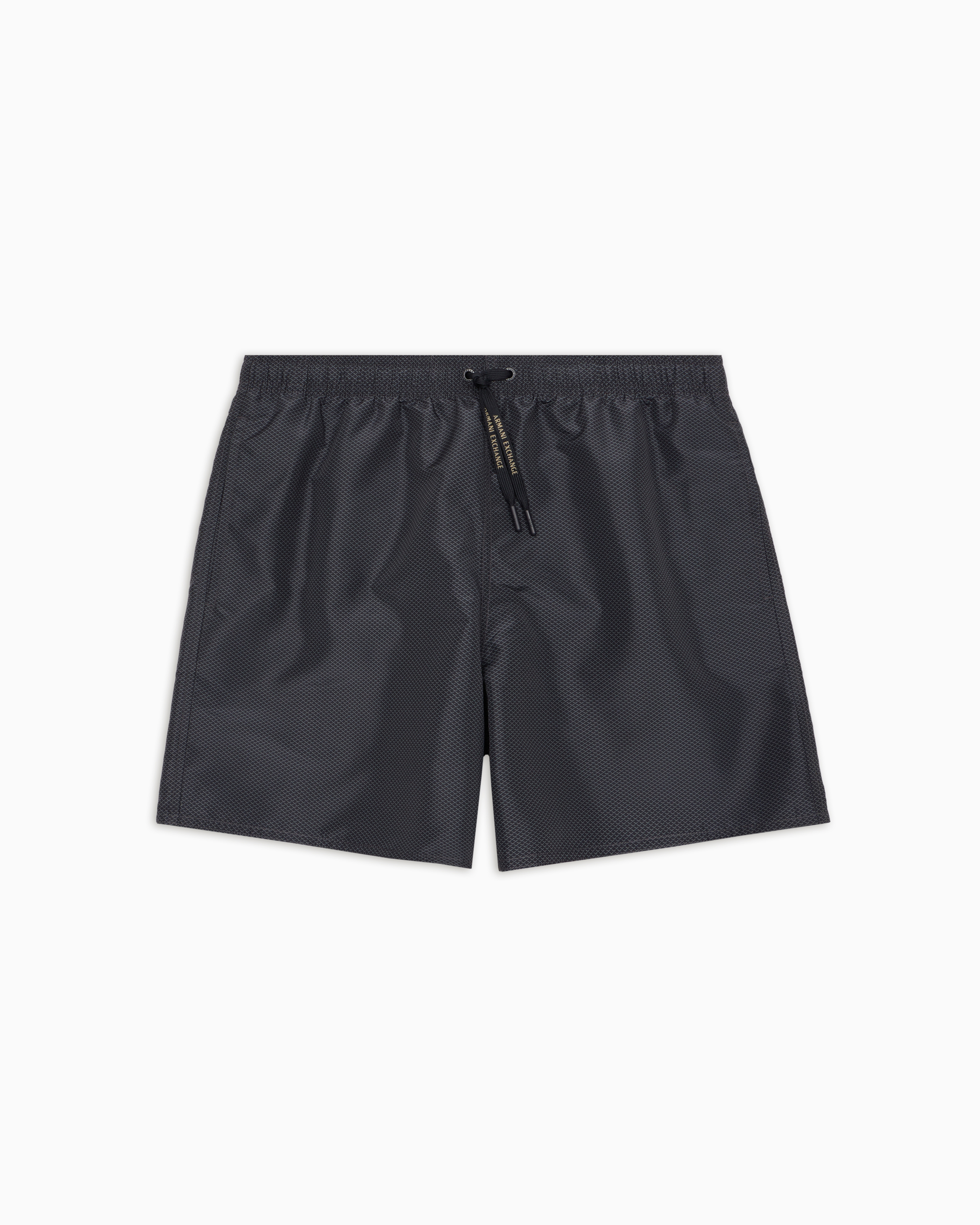 Armani Exchange Beachwear Boxers In Blue
