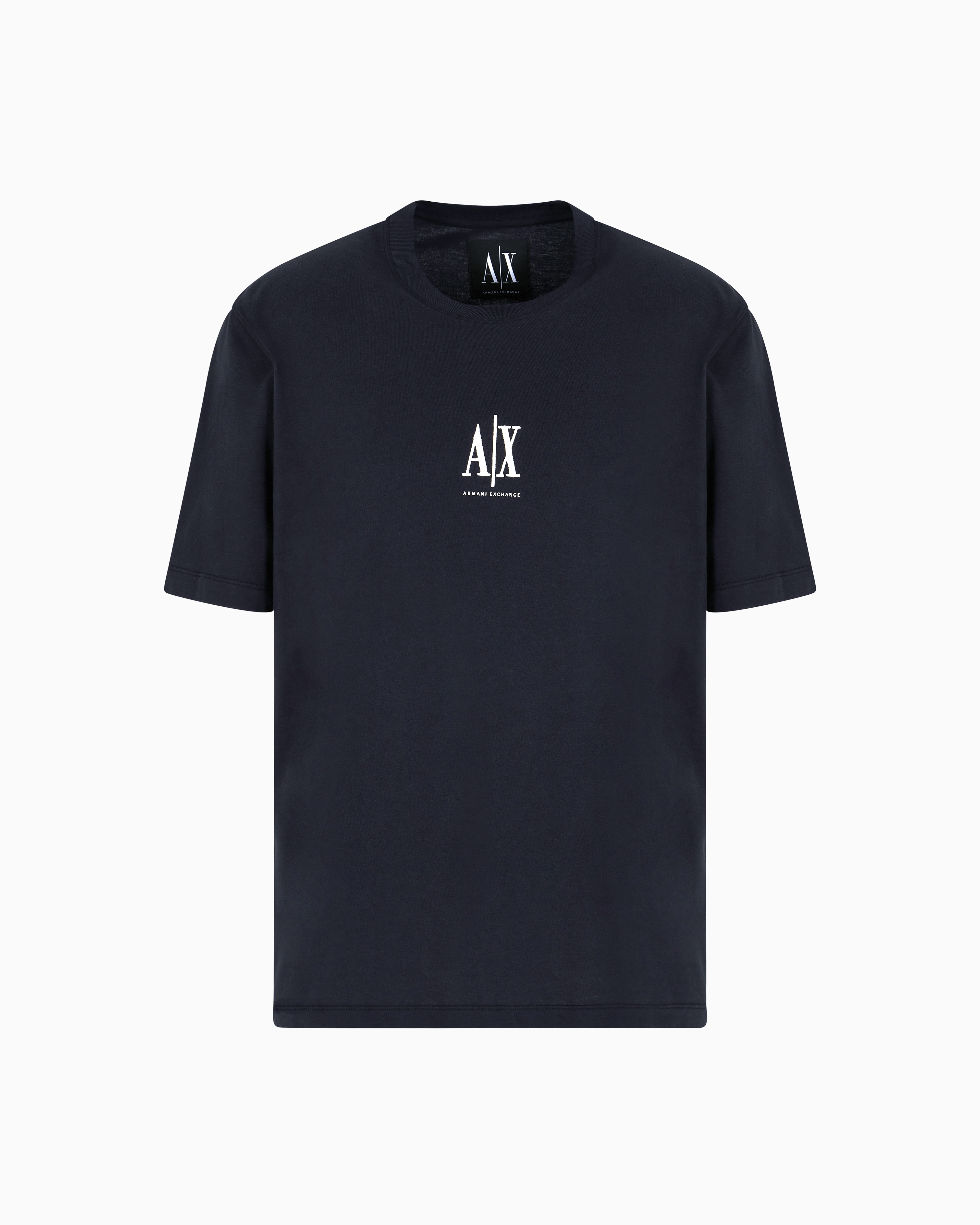 ARMANI EXCHANGE REGULAR FIT T-SHIRT IN COTTON JERSEY