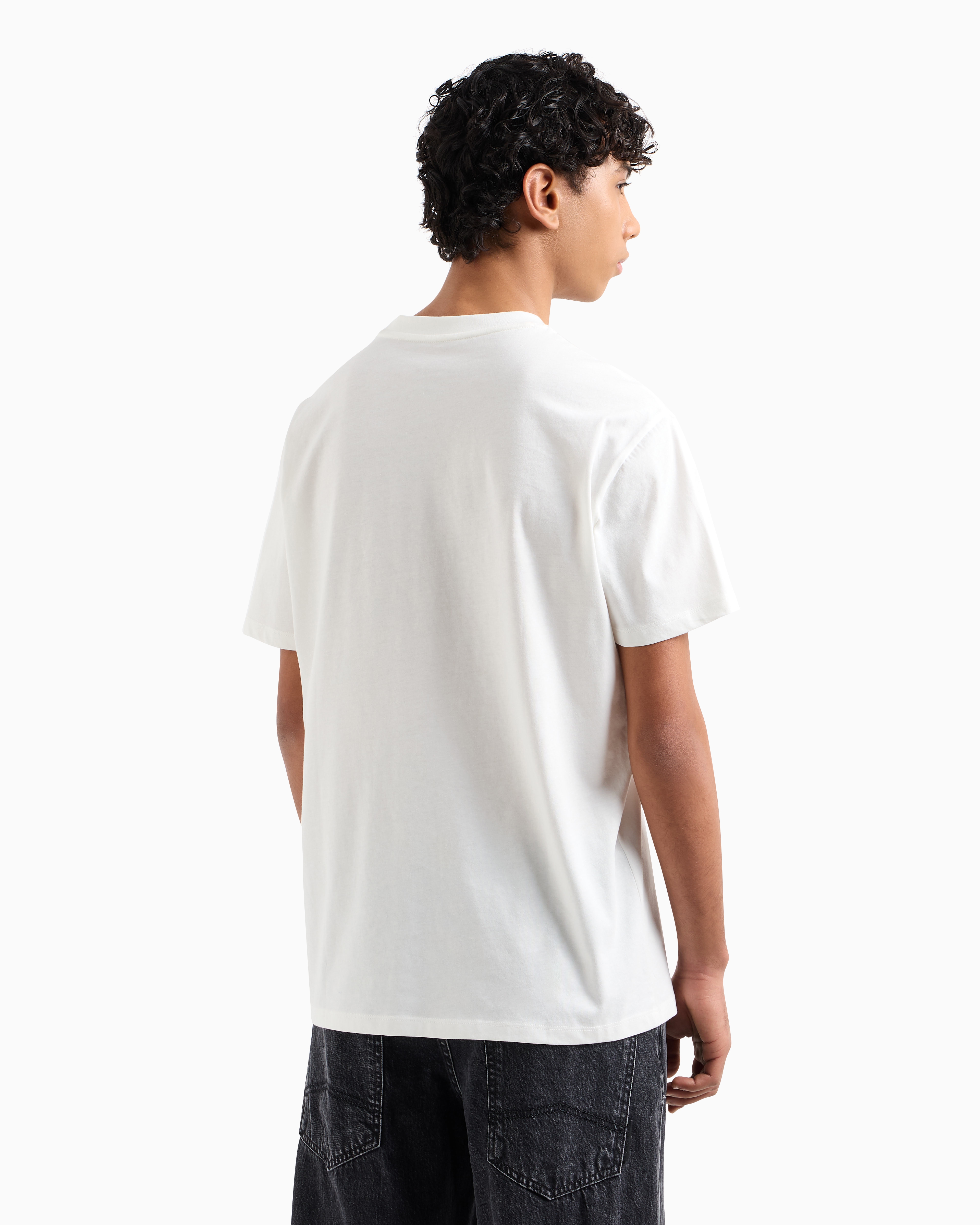 Armani Exchange - Regular Fit T-Shirts, Man, White, Size: