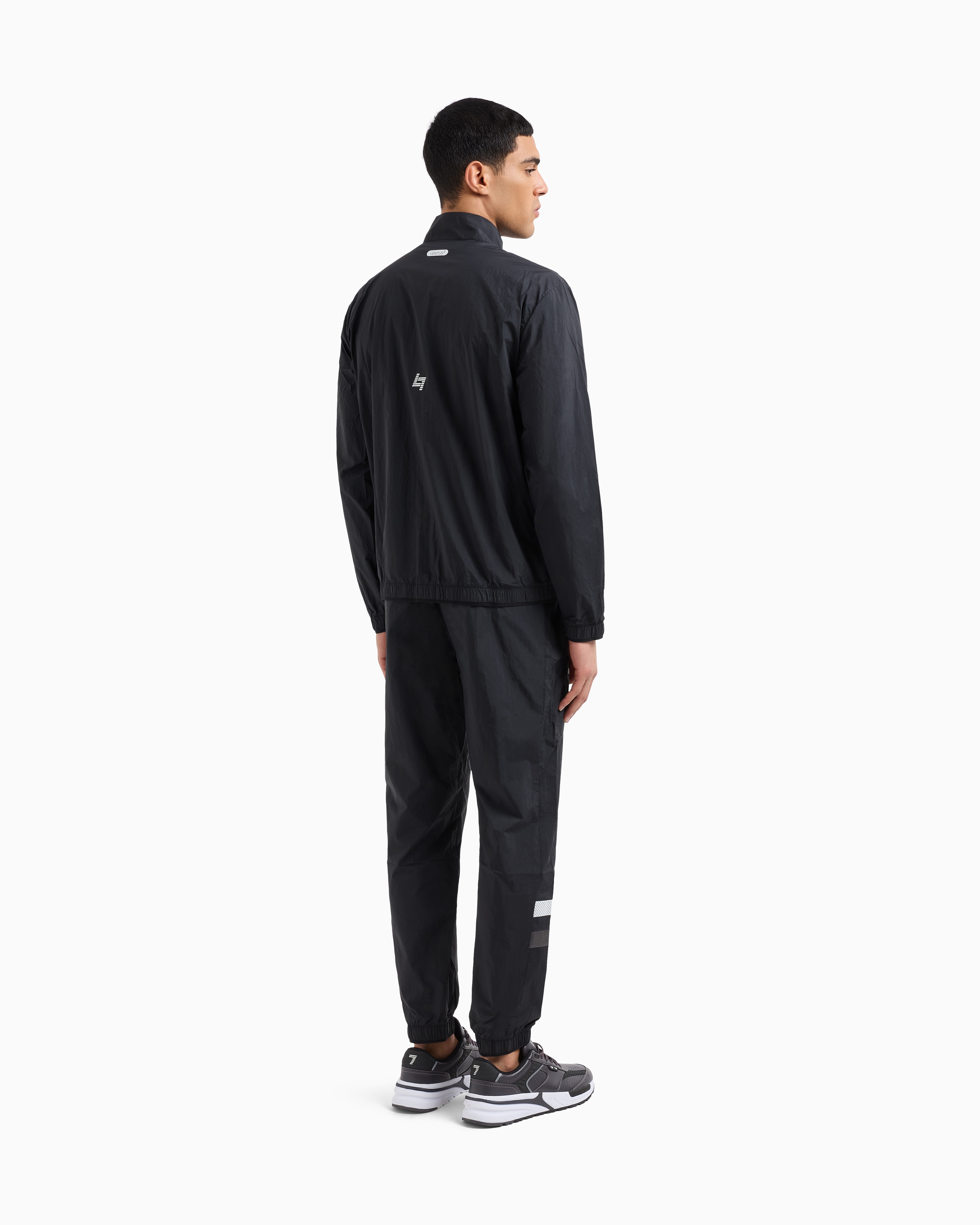 Ea7 Dynamic Athlete Tracksuit In Ventus7 Technical Fabric In Black