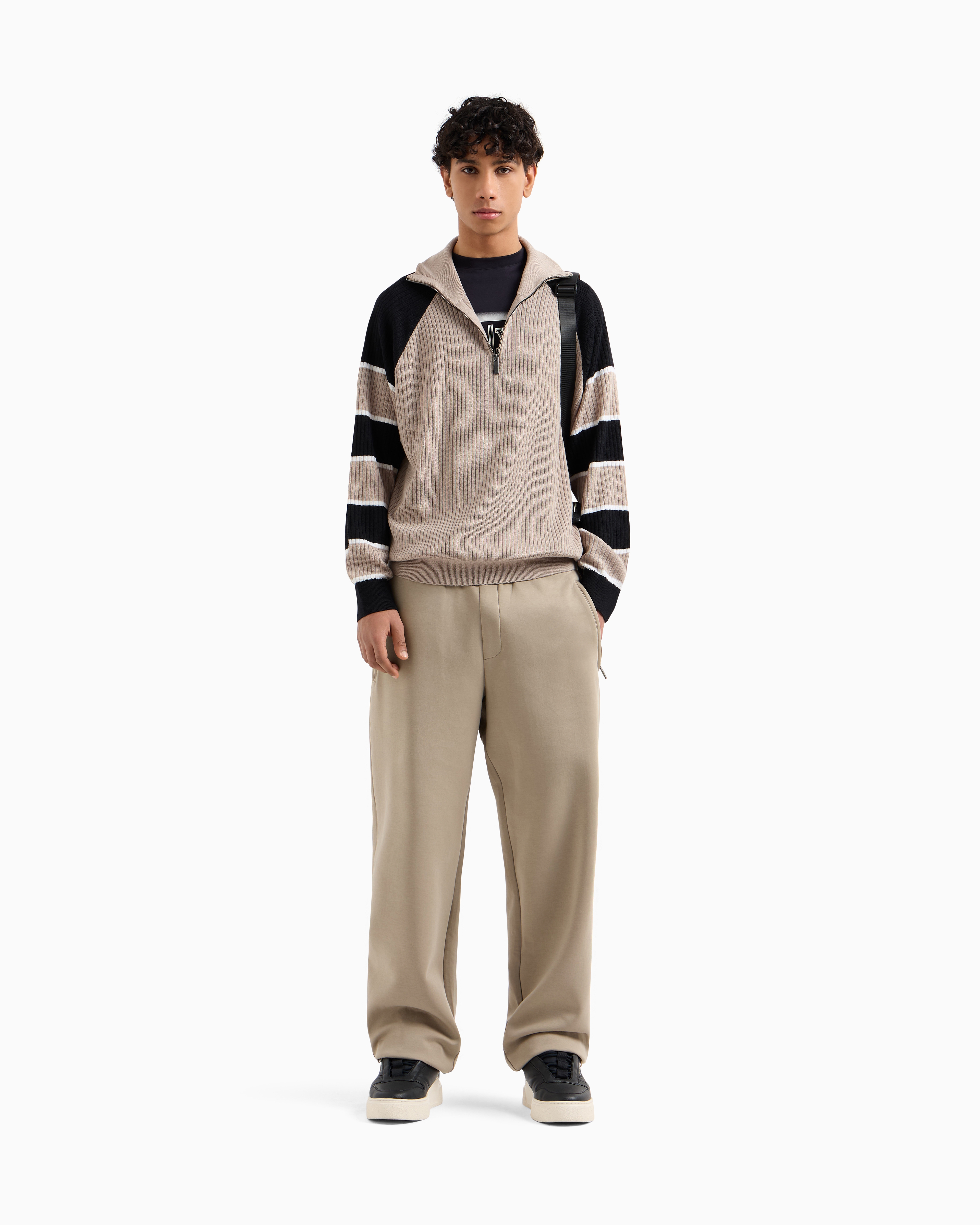 Armani Exchange Turtlenecks In Navy Blue