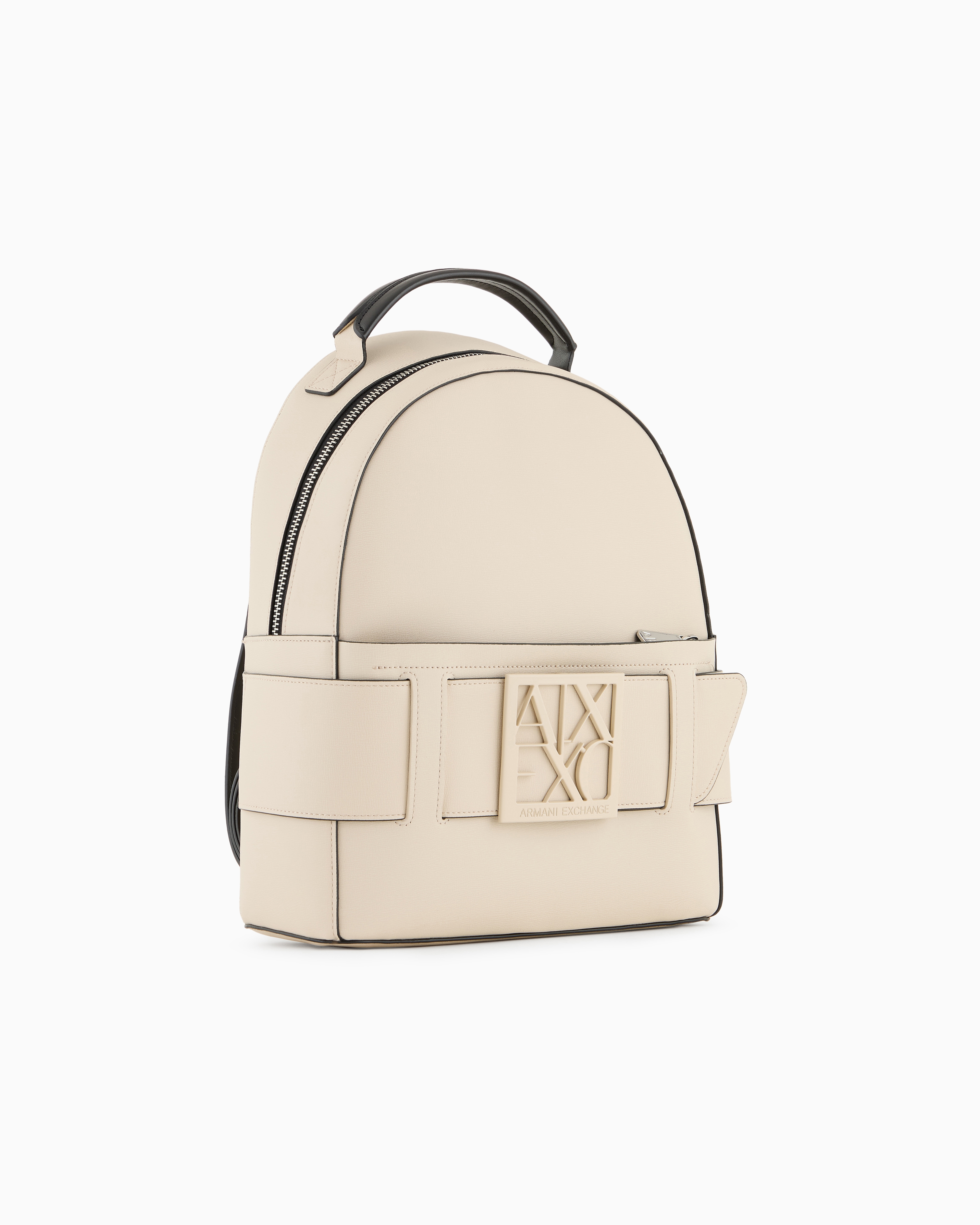 Armani Exchange Backpacks In Beige