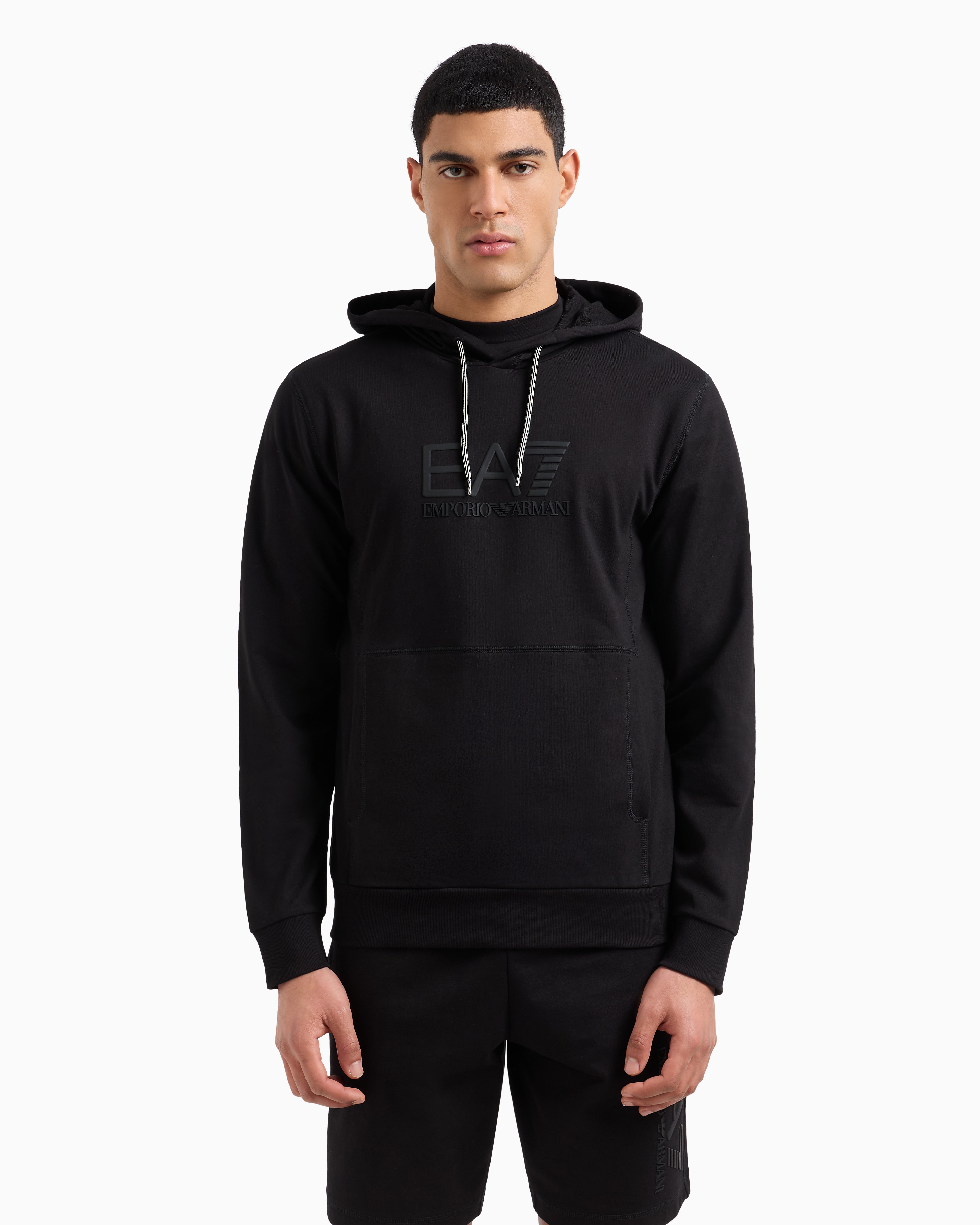 EA7 EMPORIO ARMANI パーカー 7M000230 AF13512 Cotton hooded Visibility sweatshirt | EA7
