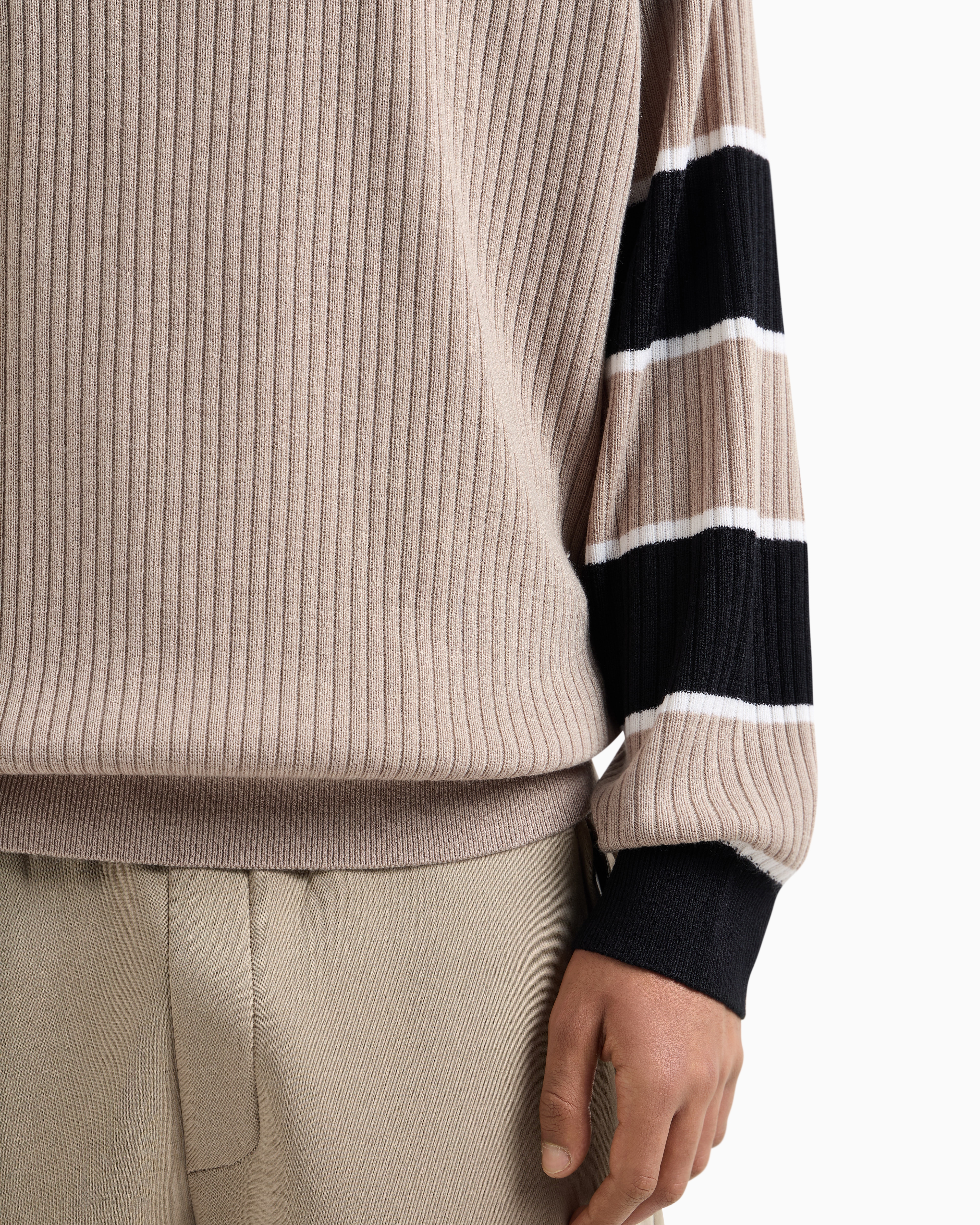Armani Exchange Turtlenecks In Navy Blue