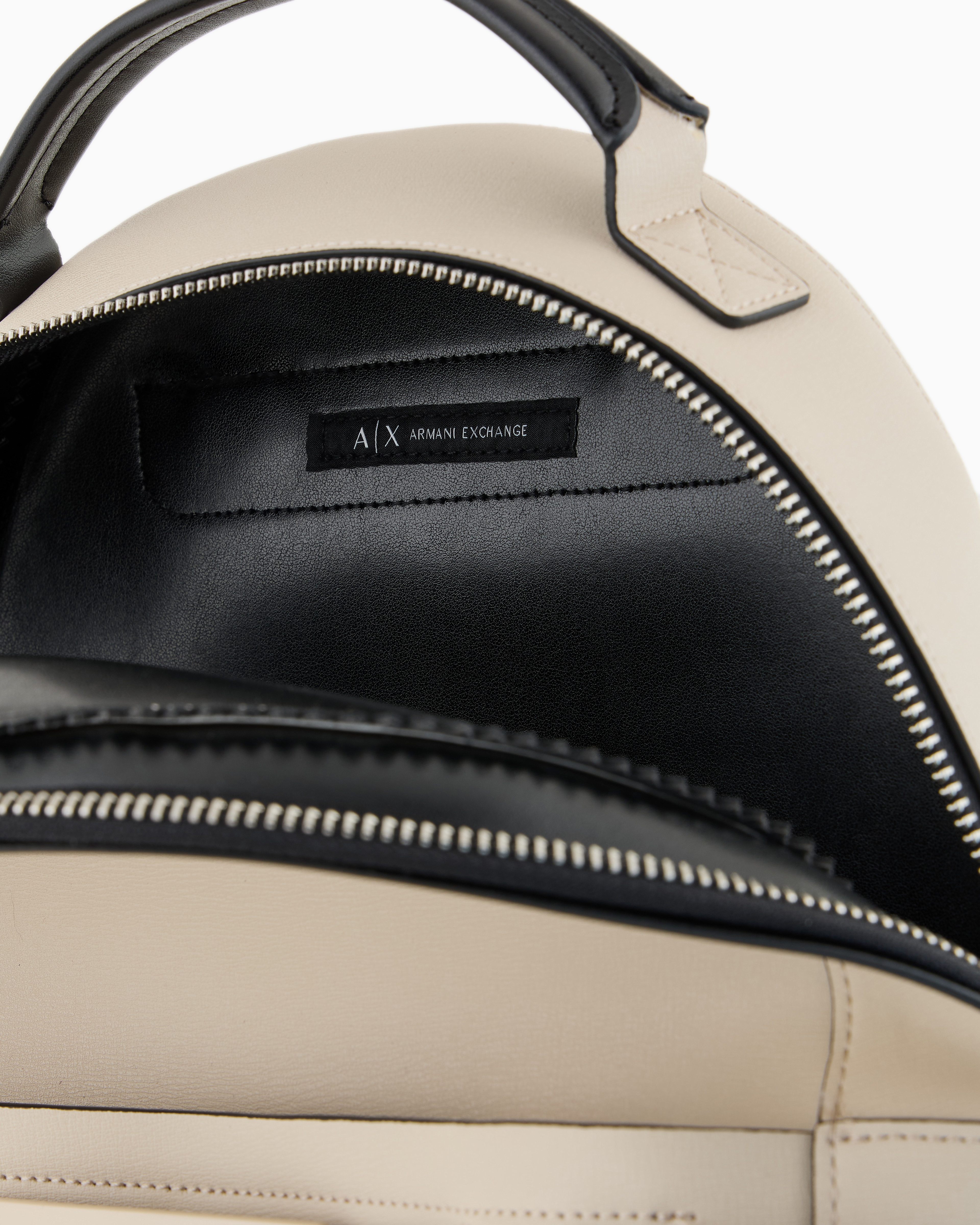 Armani Exchange Backpacks In Beige