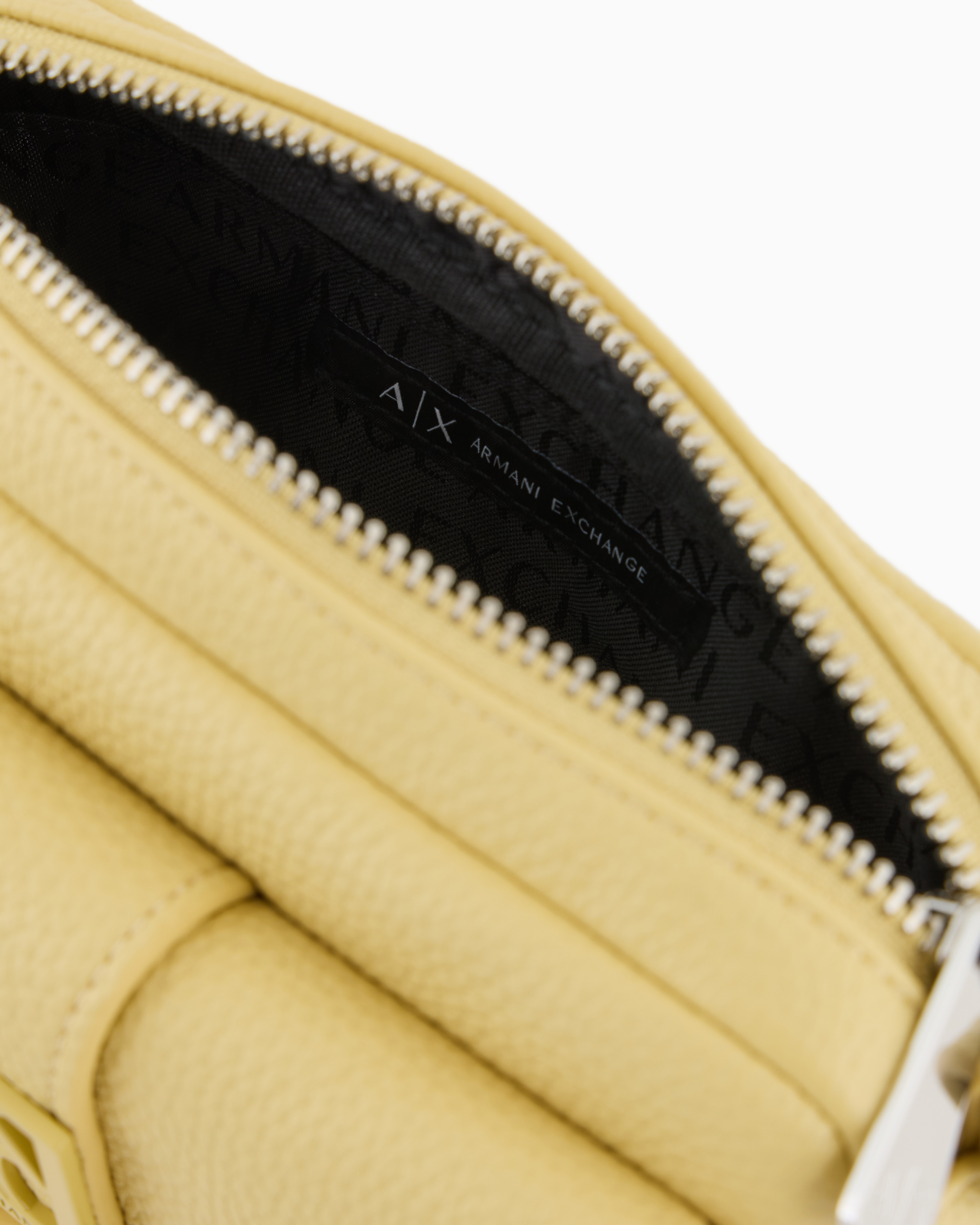 Armani Exchange Crossbody Bags In Yellow
