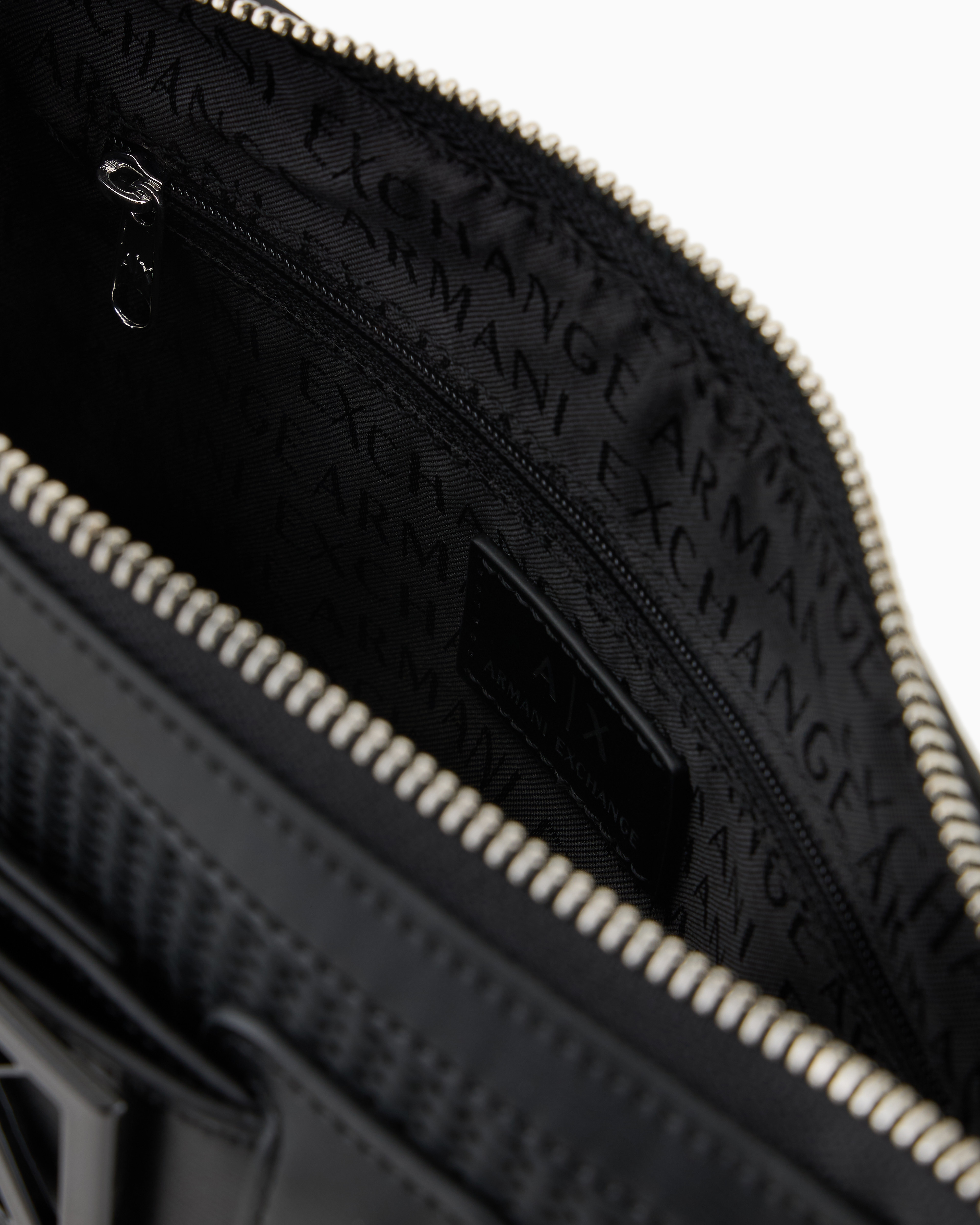 Armani Exchange Shoulder Bags In Black