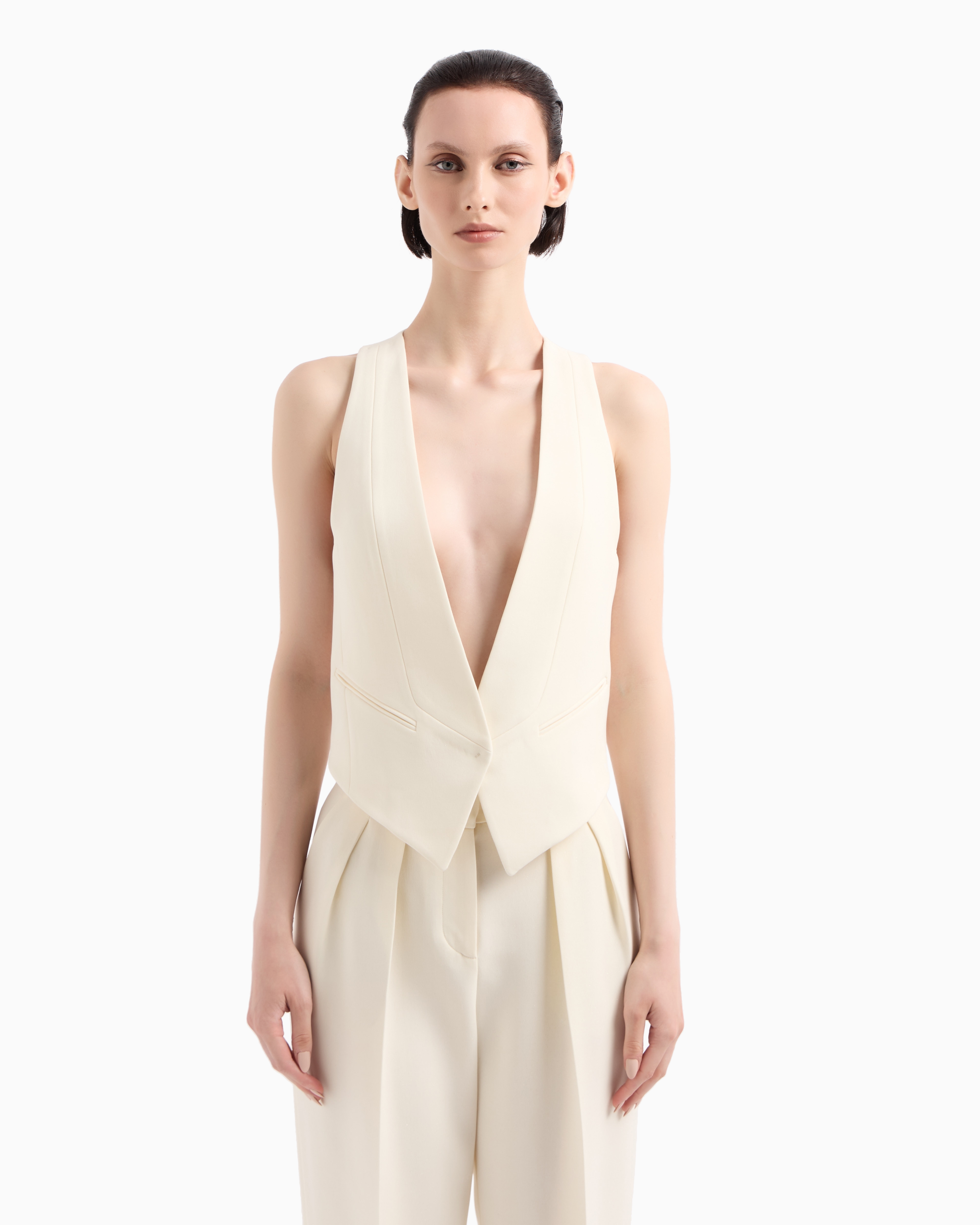 Giorgio Armani Glitter Jacquard Silk-cady Single-breasted Jacket