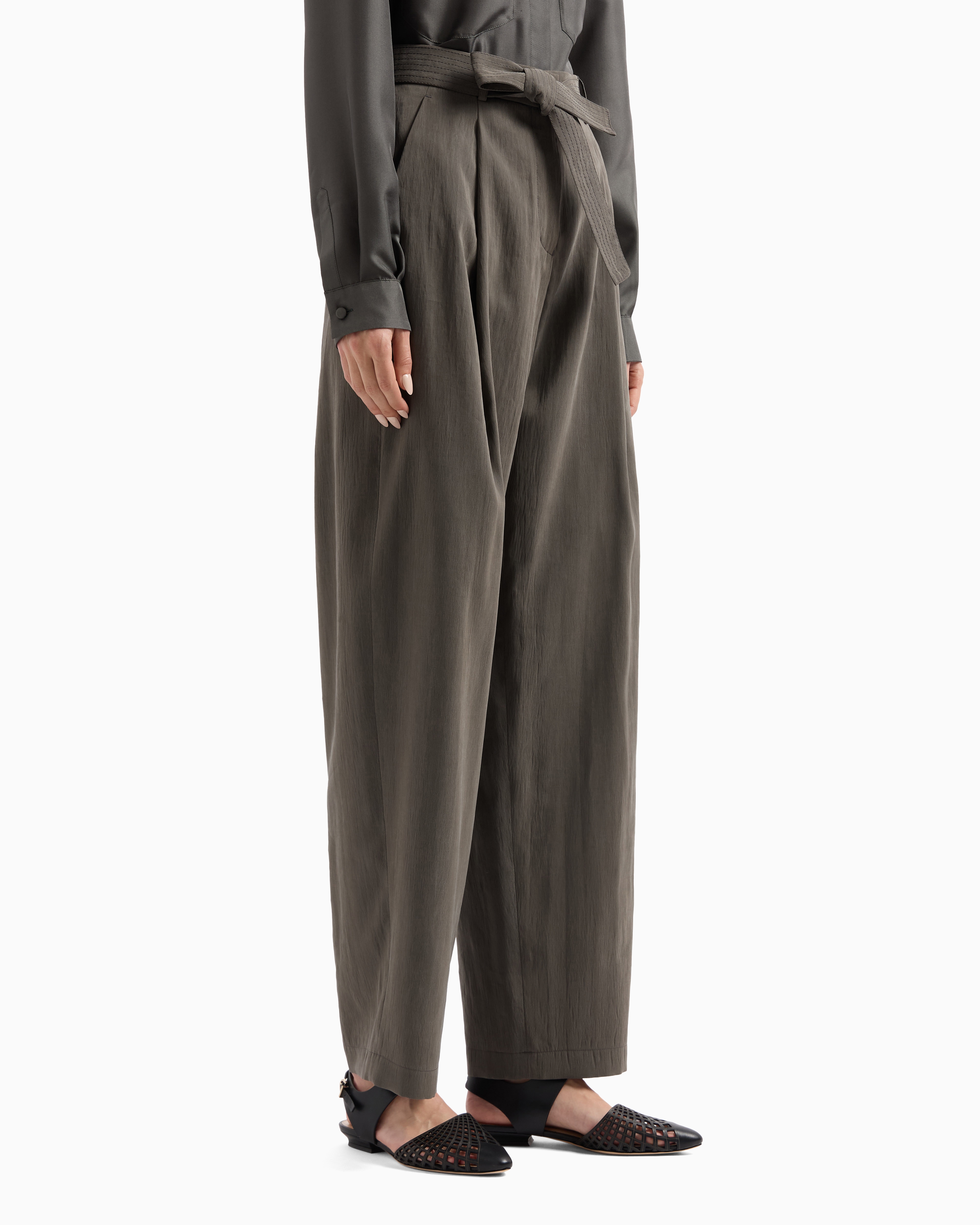 Giorgio Armani Pleat Detailing Trousers