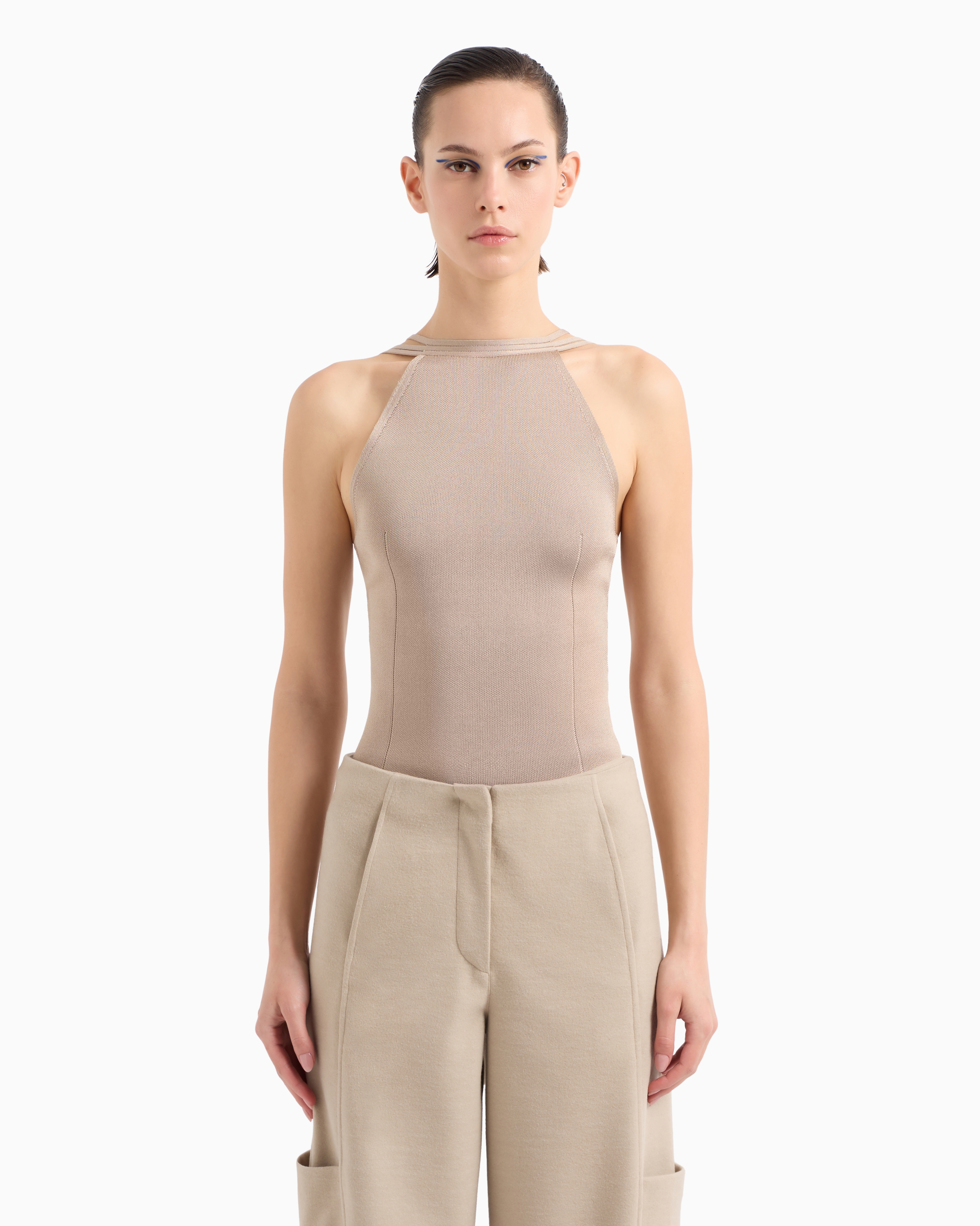 Giorgio Armani Silk Knit Top