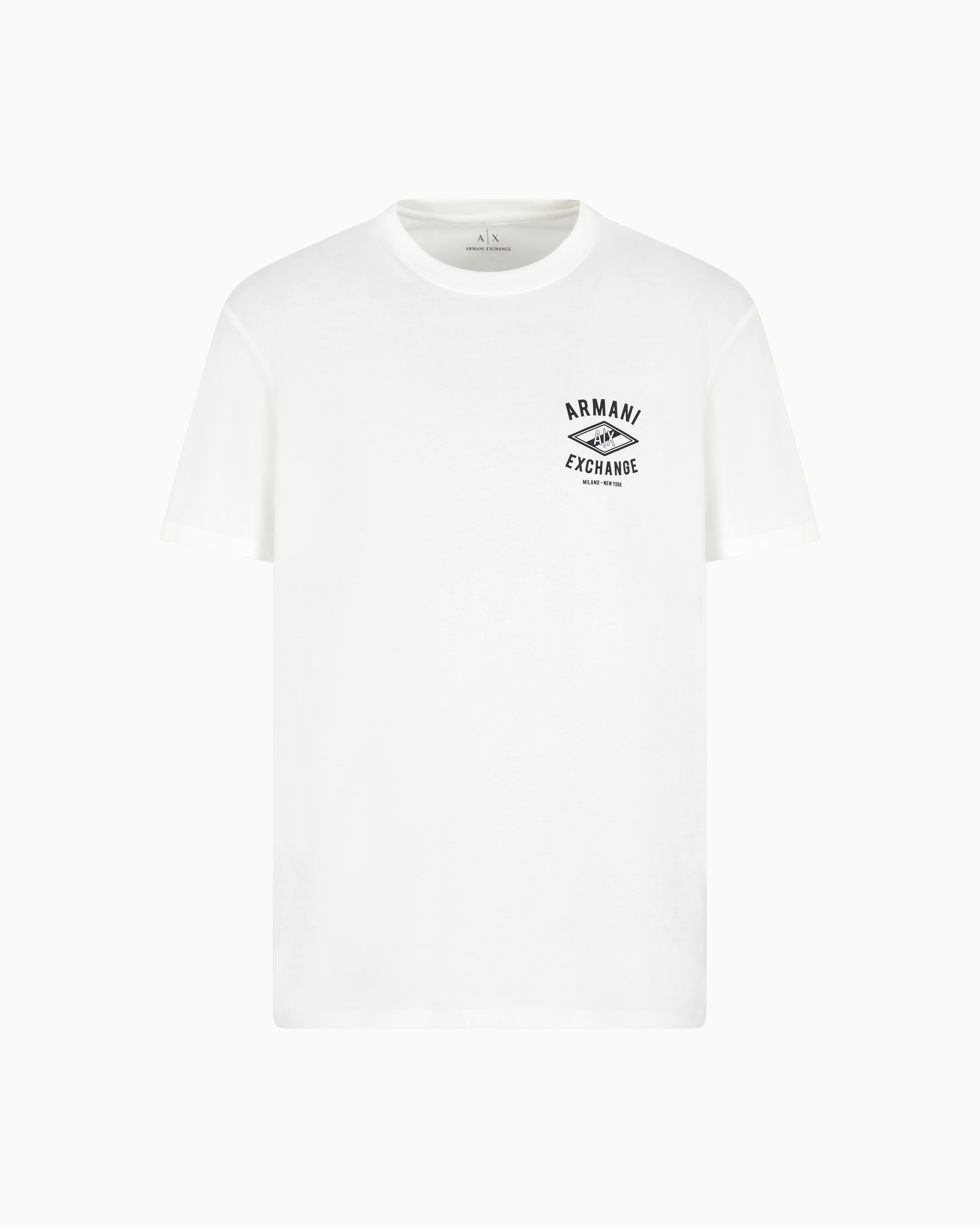 Armani Exchange Regular Fit T-shirts In White