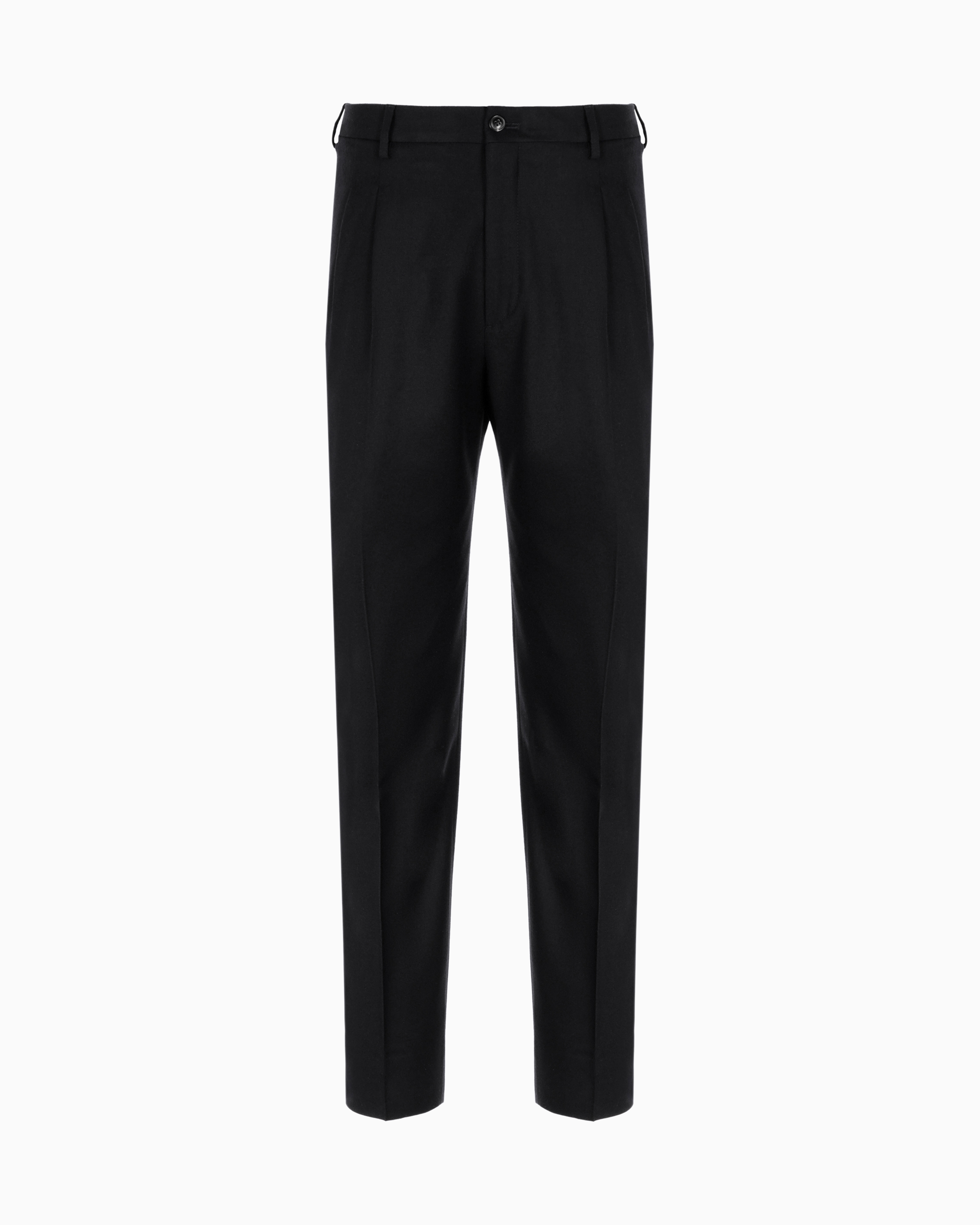 Giorgio Armani Casual Trousers In Black