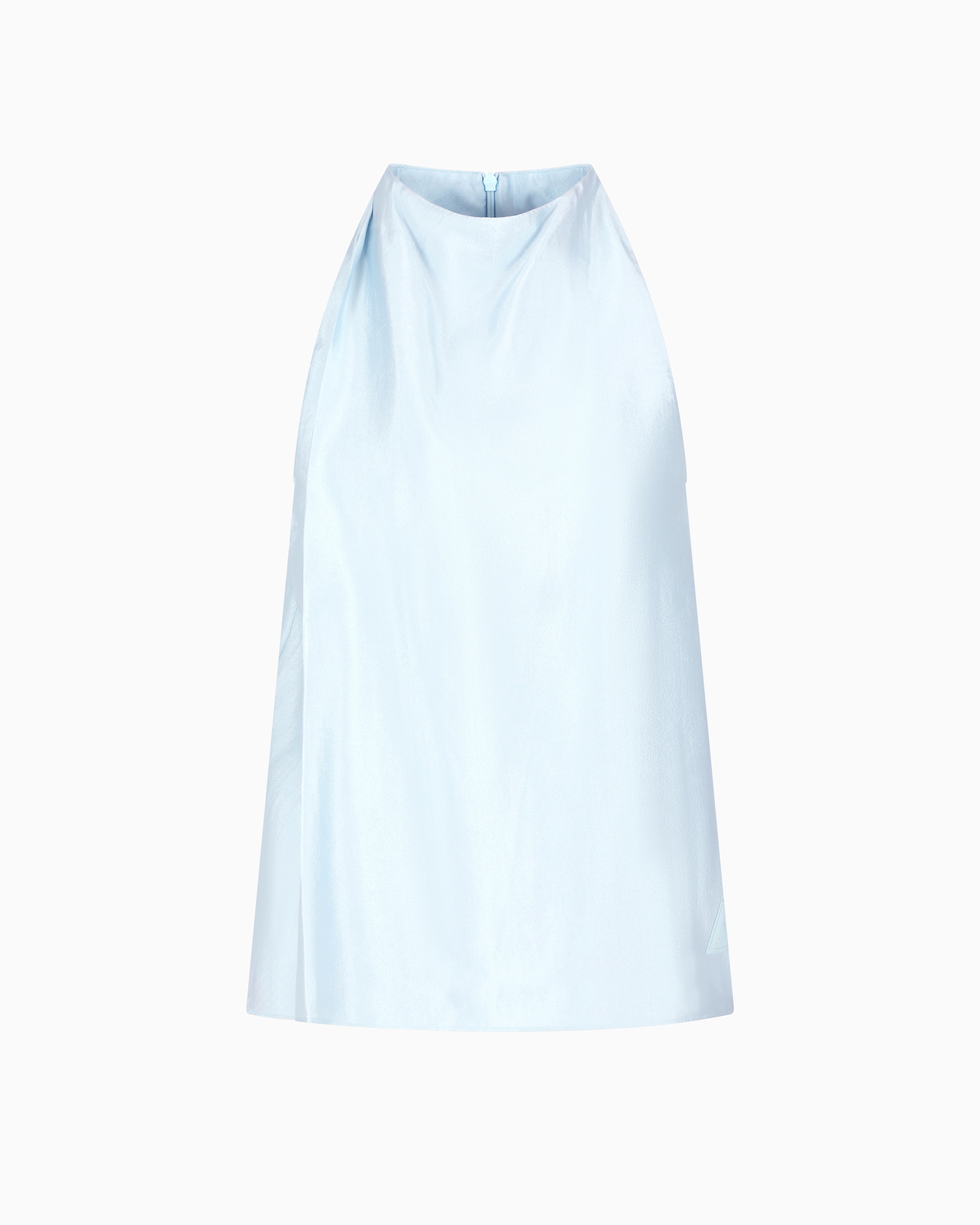 Armani Exchange Tops In Light Blue