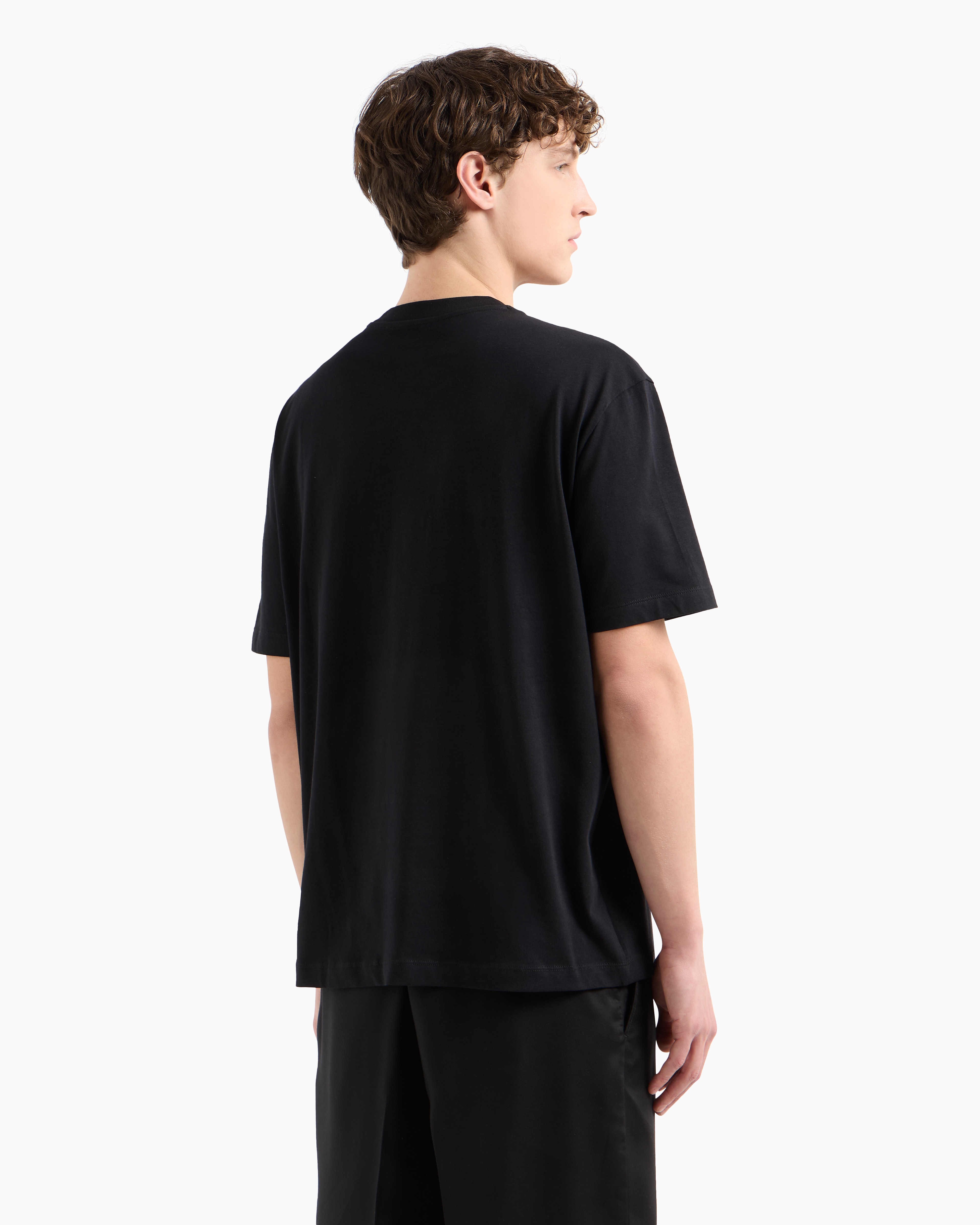 AXロゴ 半袖クルーネックTシャツ | Armani Exchange