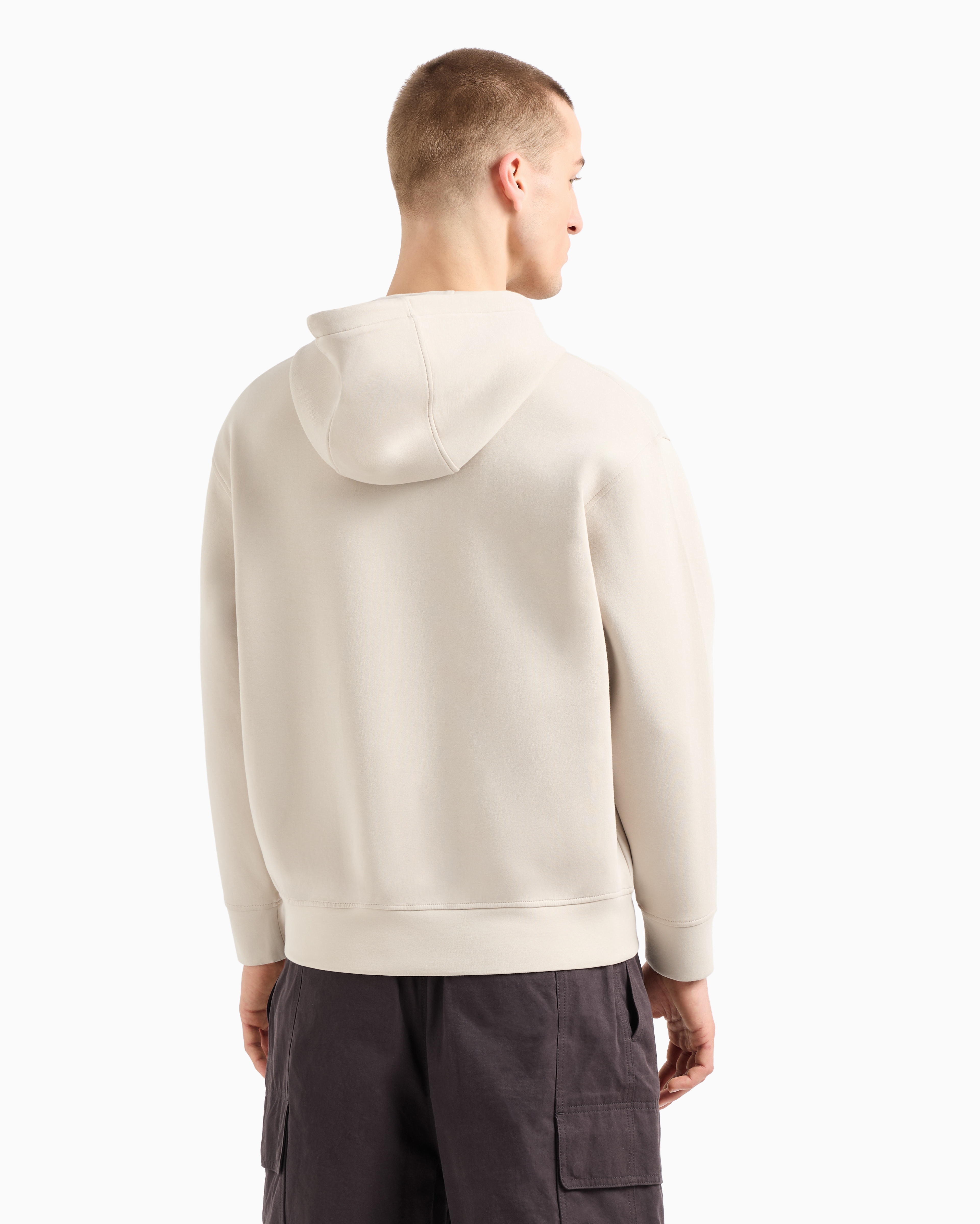 Mujer Sudadera Emporio Armani Con Cremallera Y Logo De Águila Para Mujer  Azul Hoodie Emporio Armani