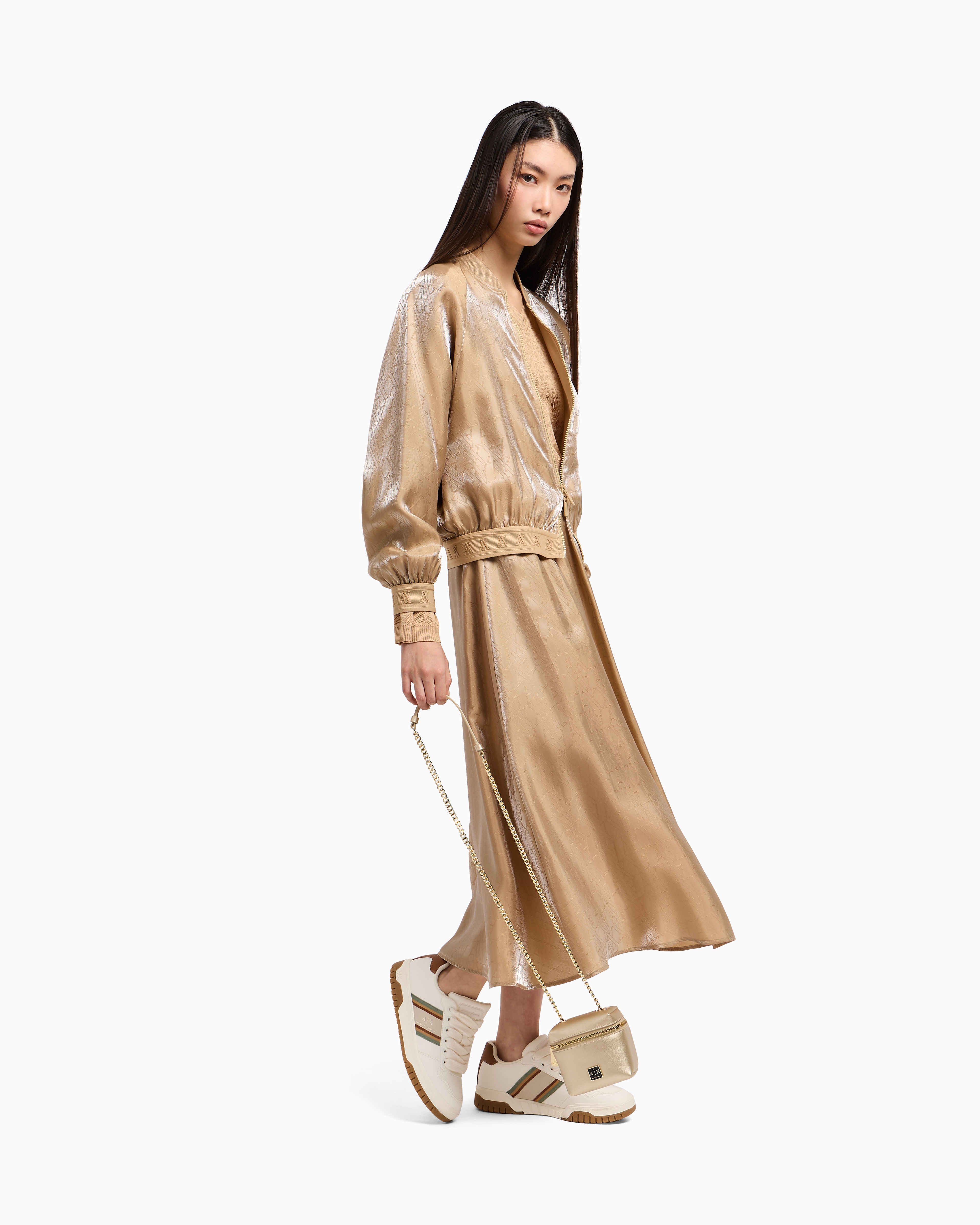 Armani Exchange Blousons In Beige