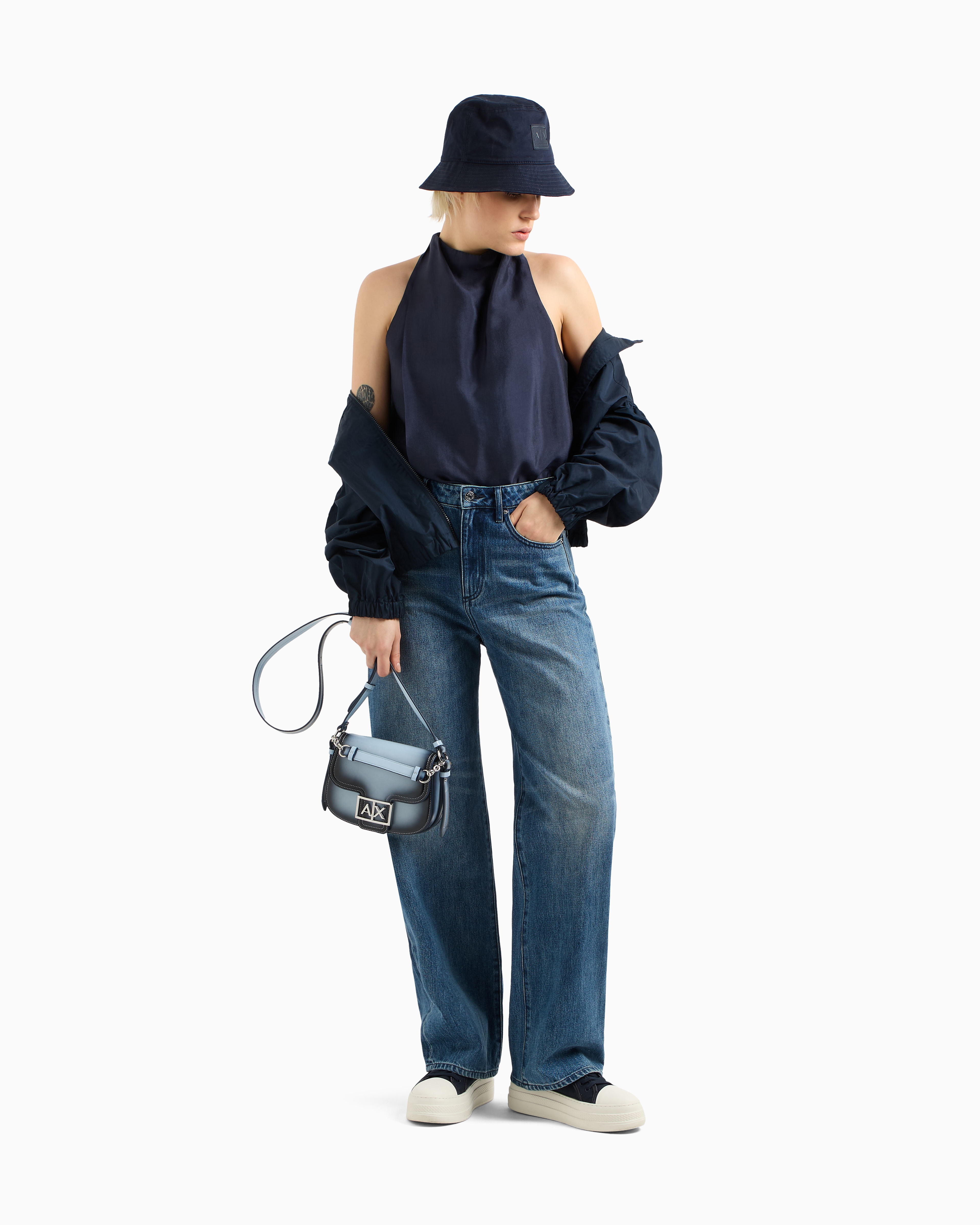 Armani Exchange Blousons In Navy_blue