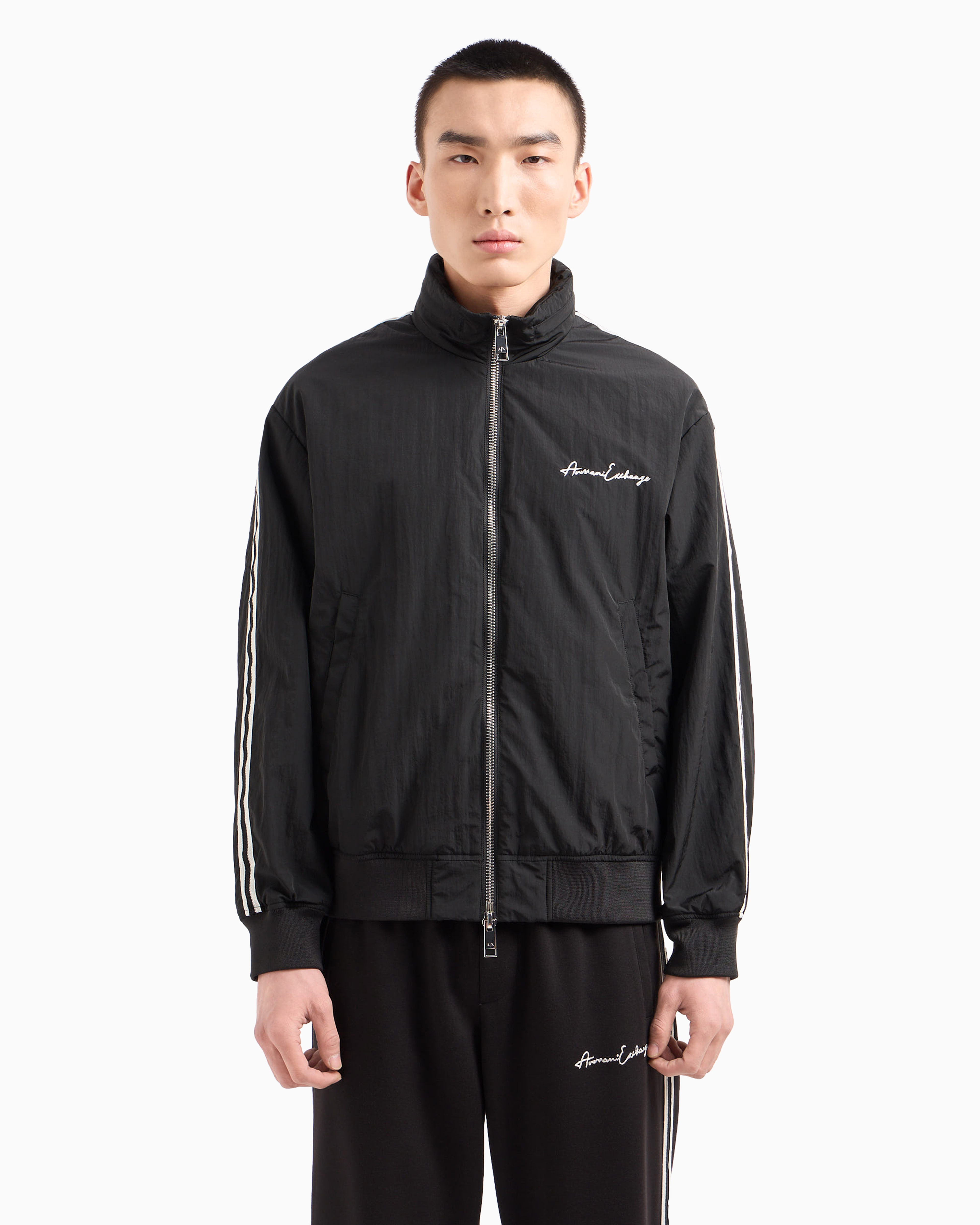 Armani Exchange 8NZB07 ロゴ ブルゾン ARMANI EXCHANGE（アルマーニエクスチェンジ）の「【A|X