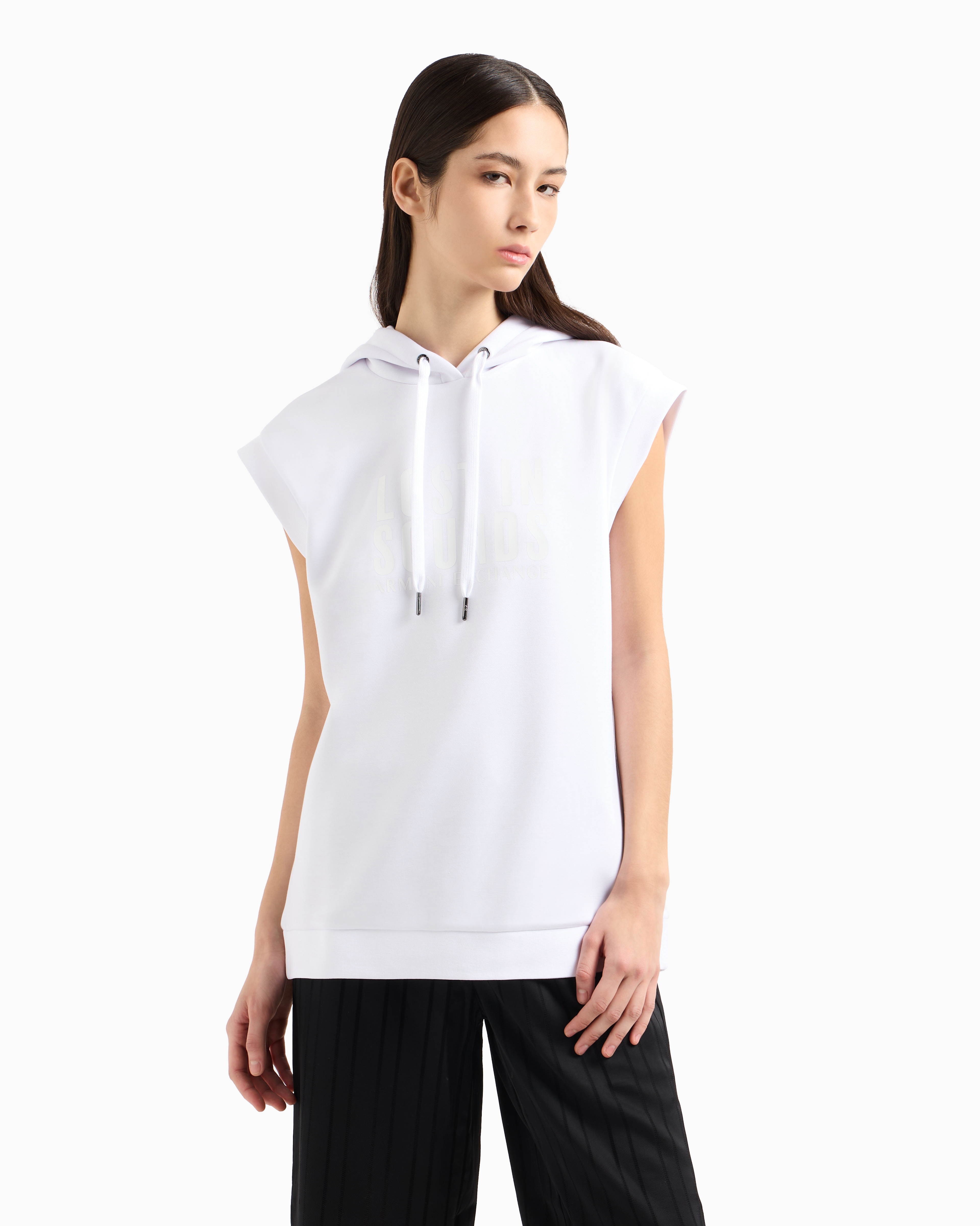 A/X Armani Exchange★ボックスロゴ スウェット送関込 A/X ロゴ スウェット トレーナー ブラック 関＊送込 (A/X Armani