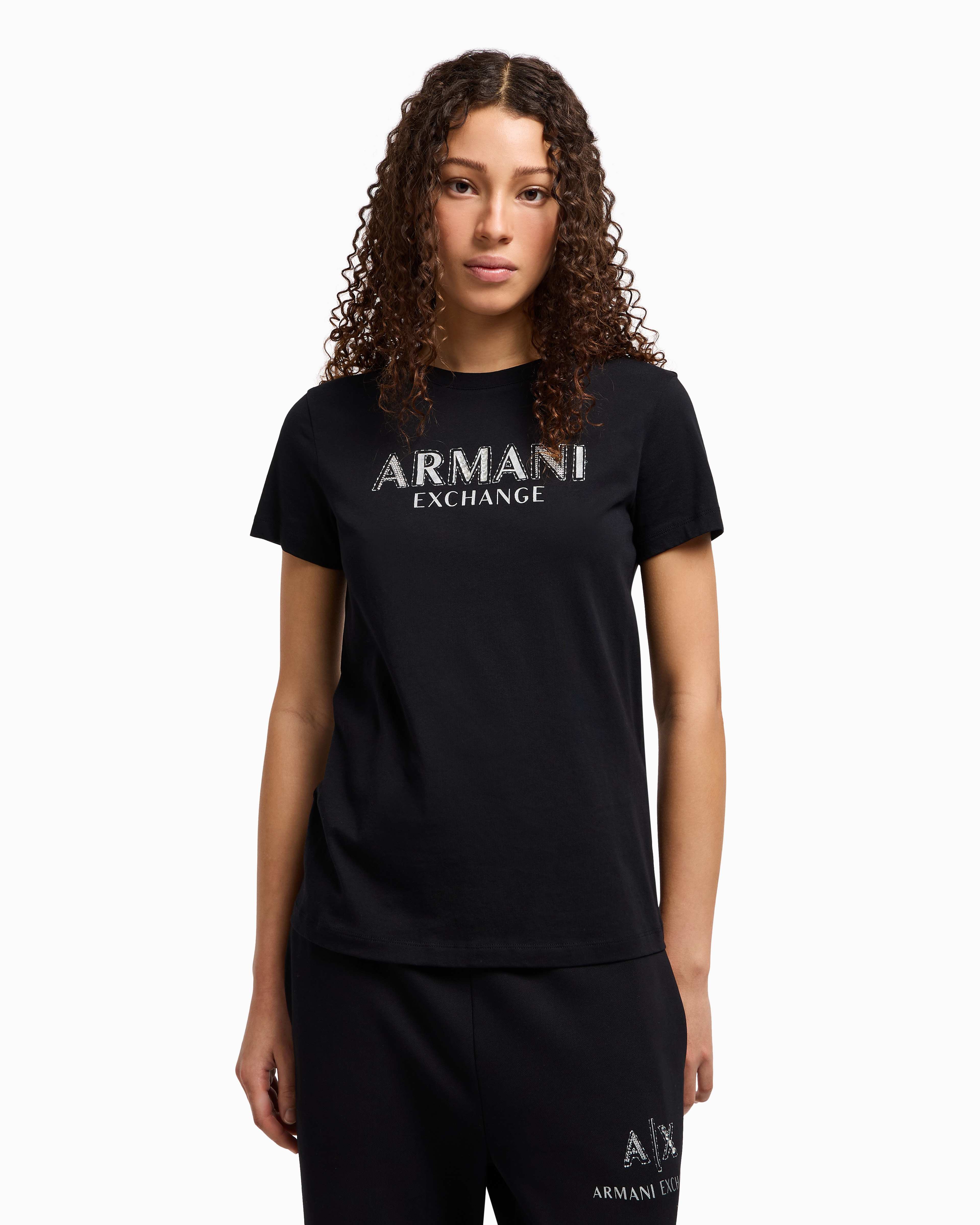 A/X Armani Exchange★半袖Tシャツ リンガーネック 送関込 Amazon | A|X Armani Exchange メンズ ロゴ クルーネック 半袖