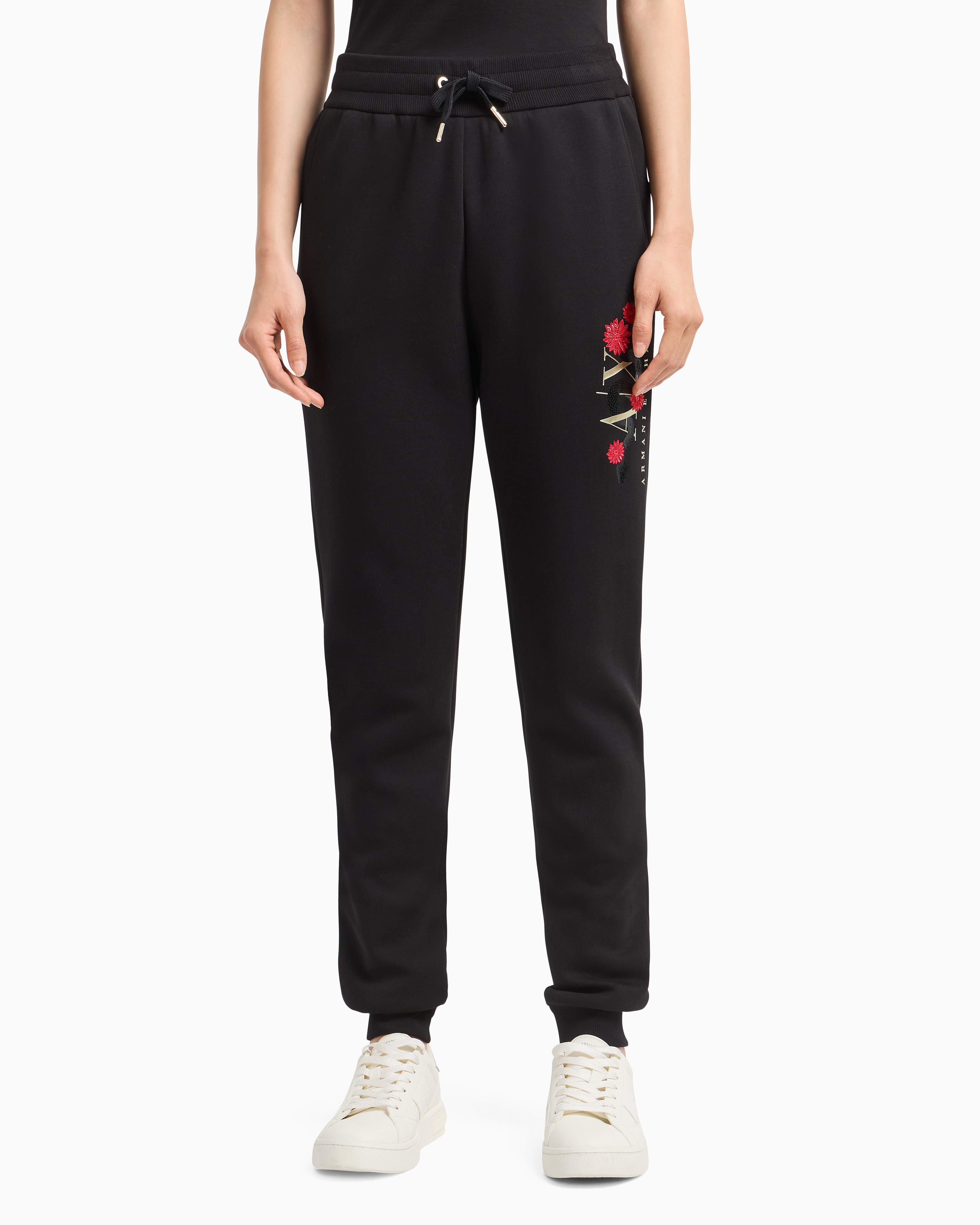 Armani Exchange - Jogger pants, Woman, Black, Size: XS