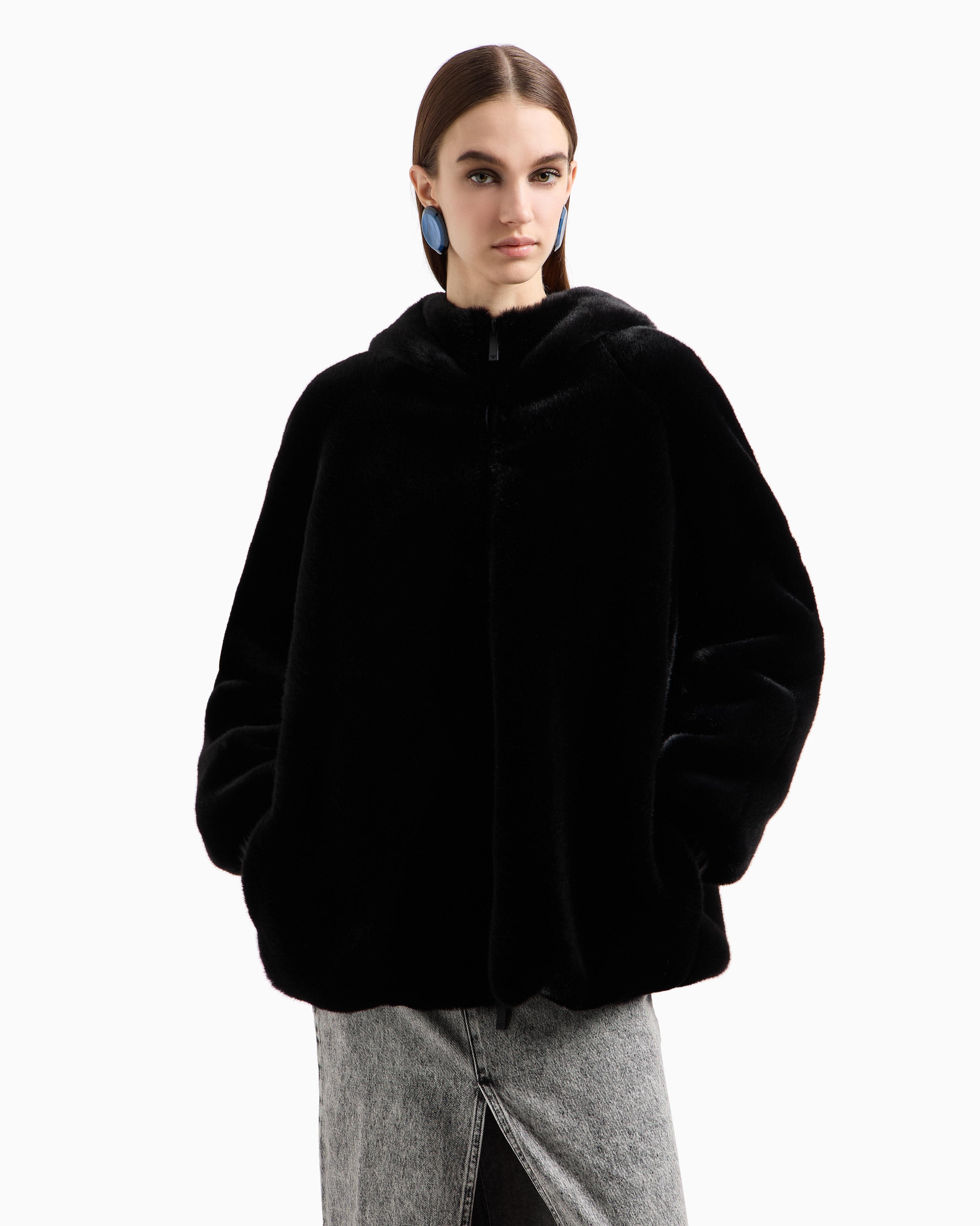 ジャケット・アウター EMPORIO ARMANI leather fur 2way jacket EMPORIO ARMANI - Quilted Leather Jacket Emporio Armani