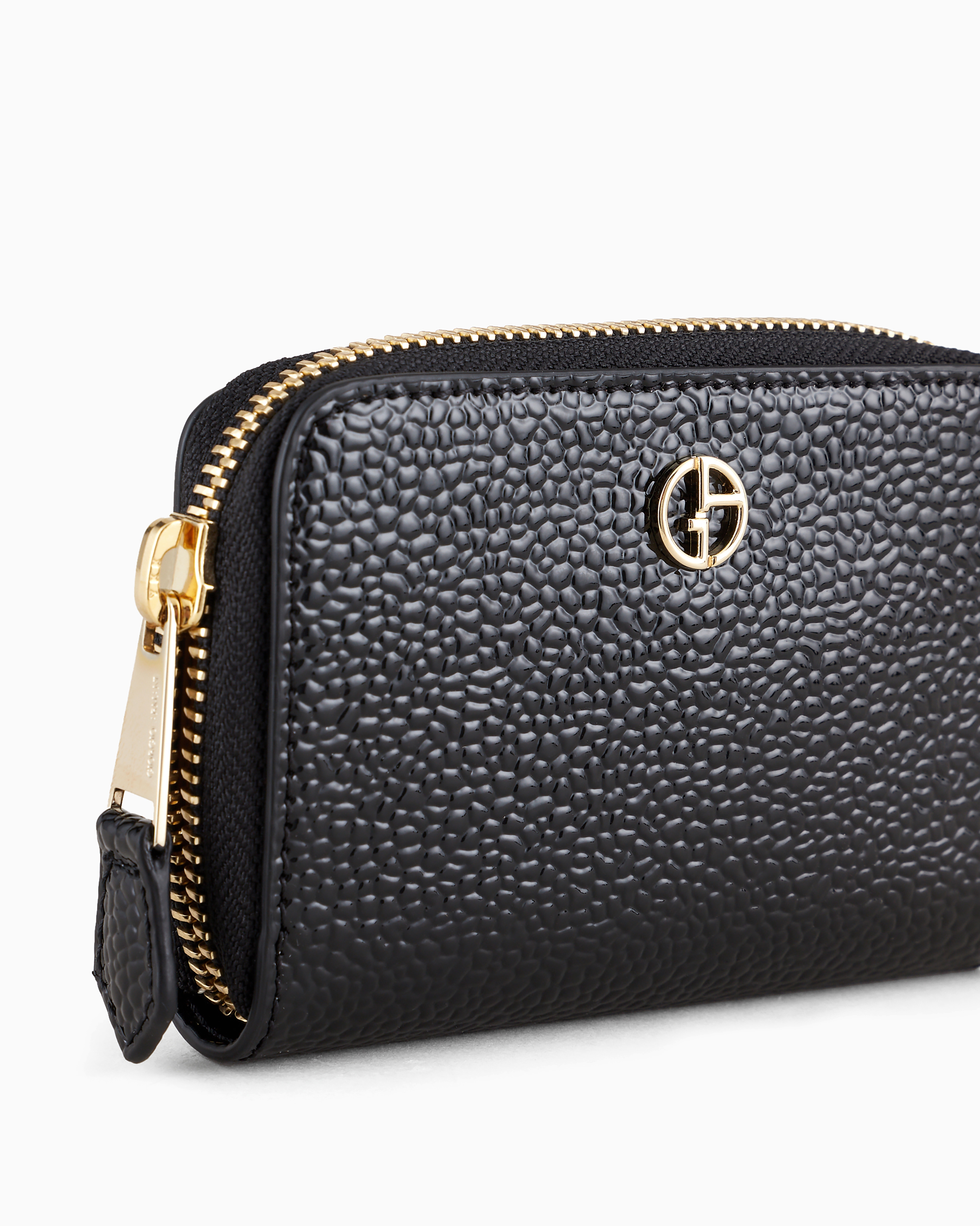 【GIORGIO ARMANI】レディースラップアラウンドジップウォレット ラウンドジップウォレット ナッパレザー | Giorgio Armani