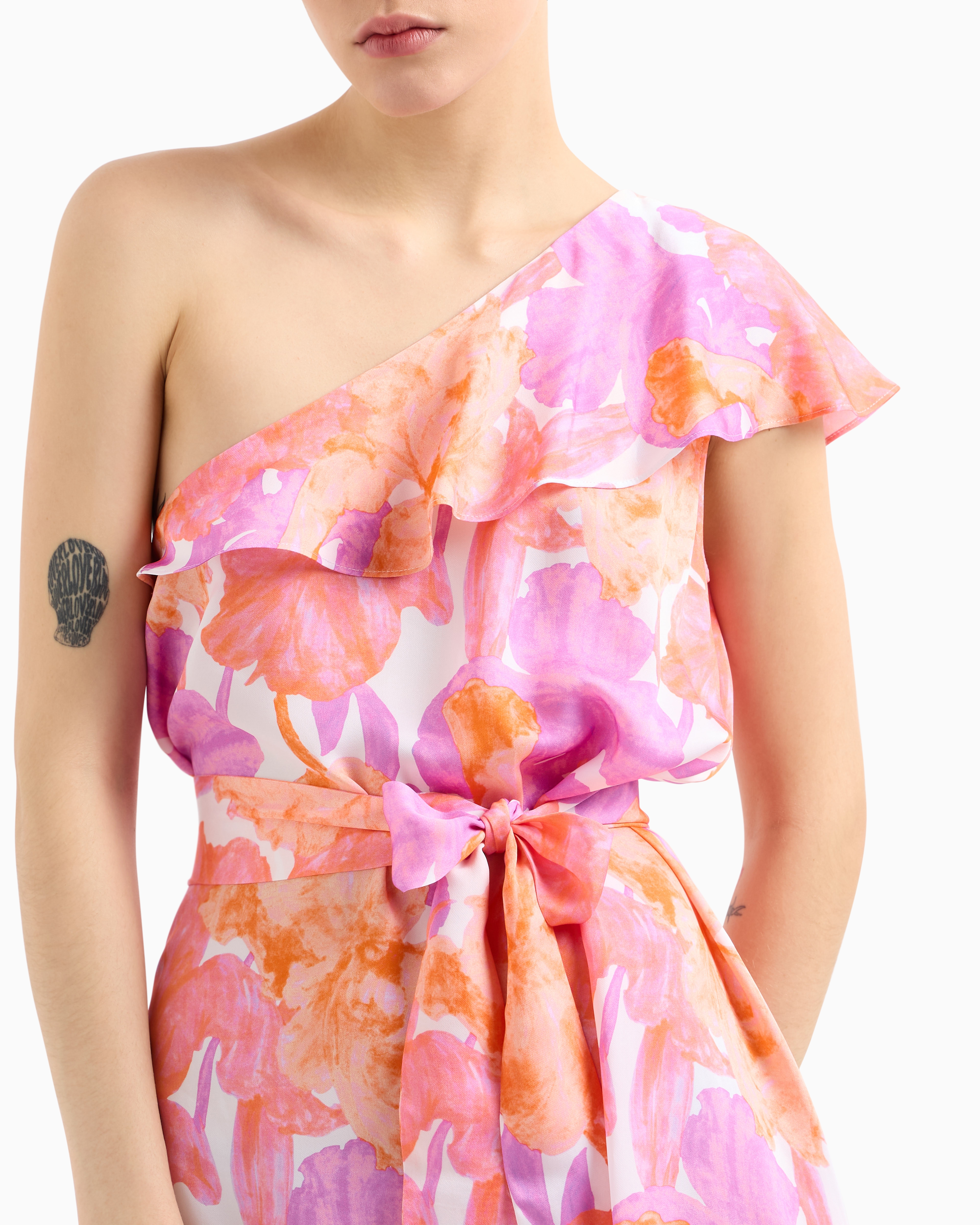 Armani Exchange Short Dresses In Pink