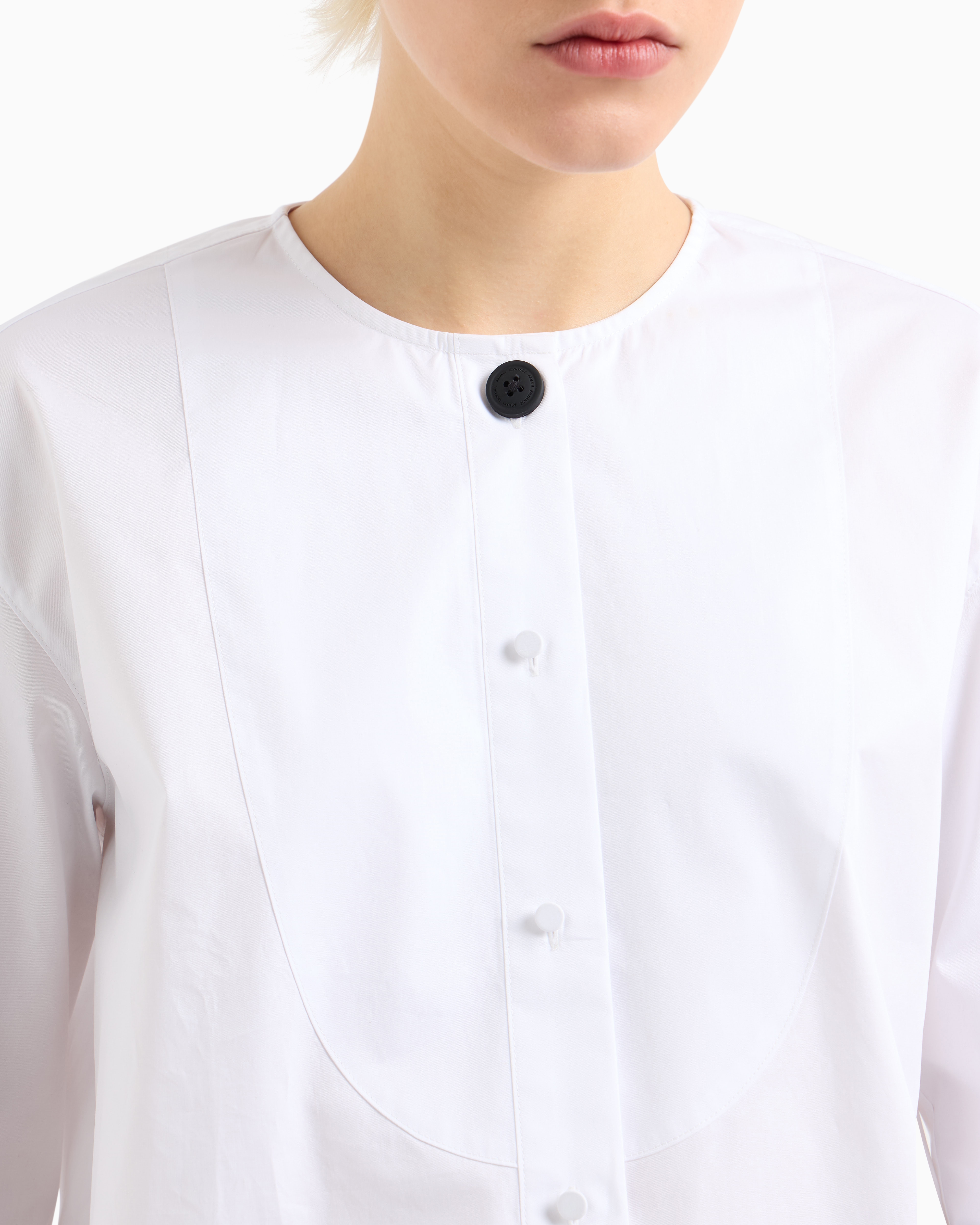 Armani Exchange - Casual Shirts, Woman, White, Size: