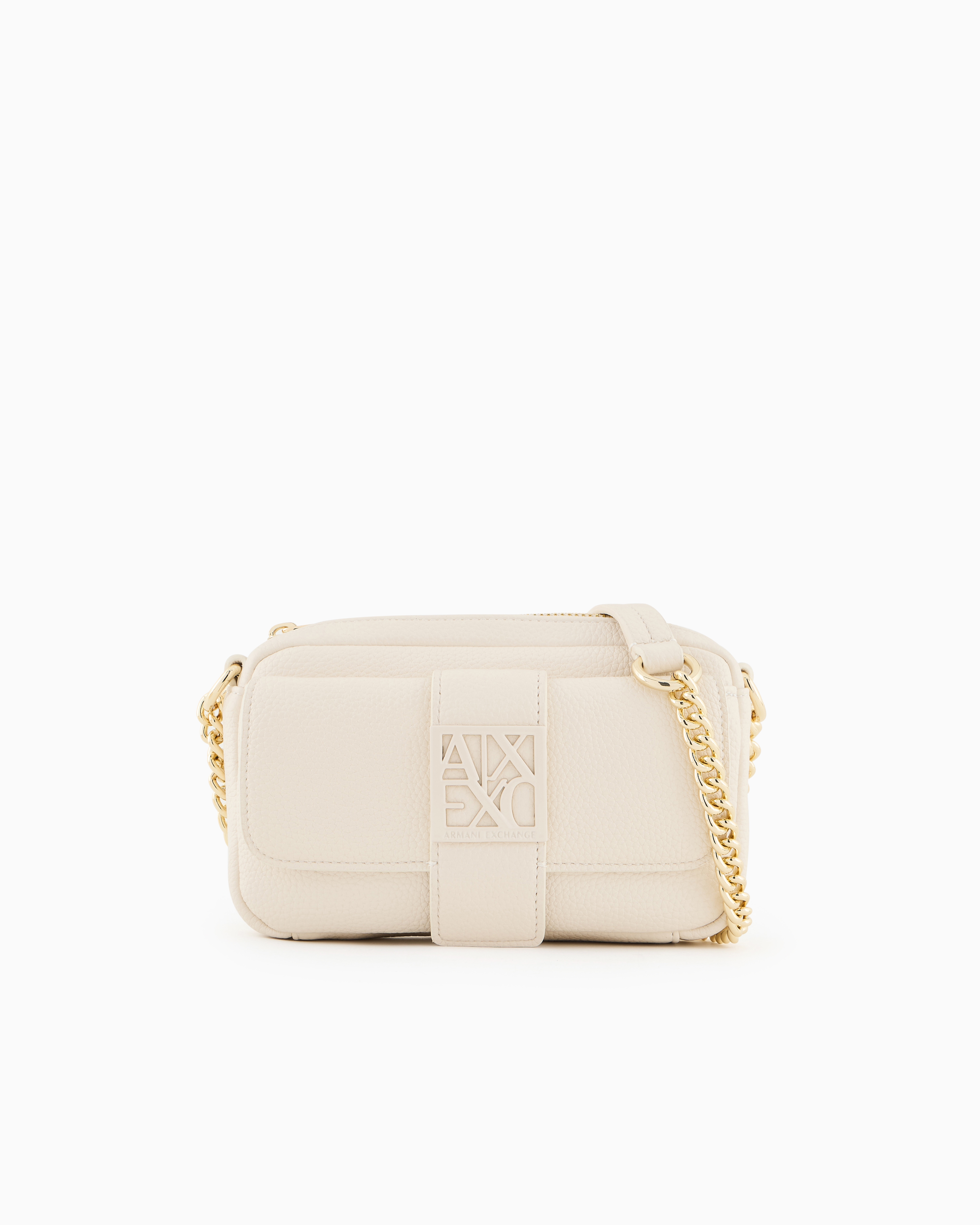 Armani Exchange Crossbody Bags In White