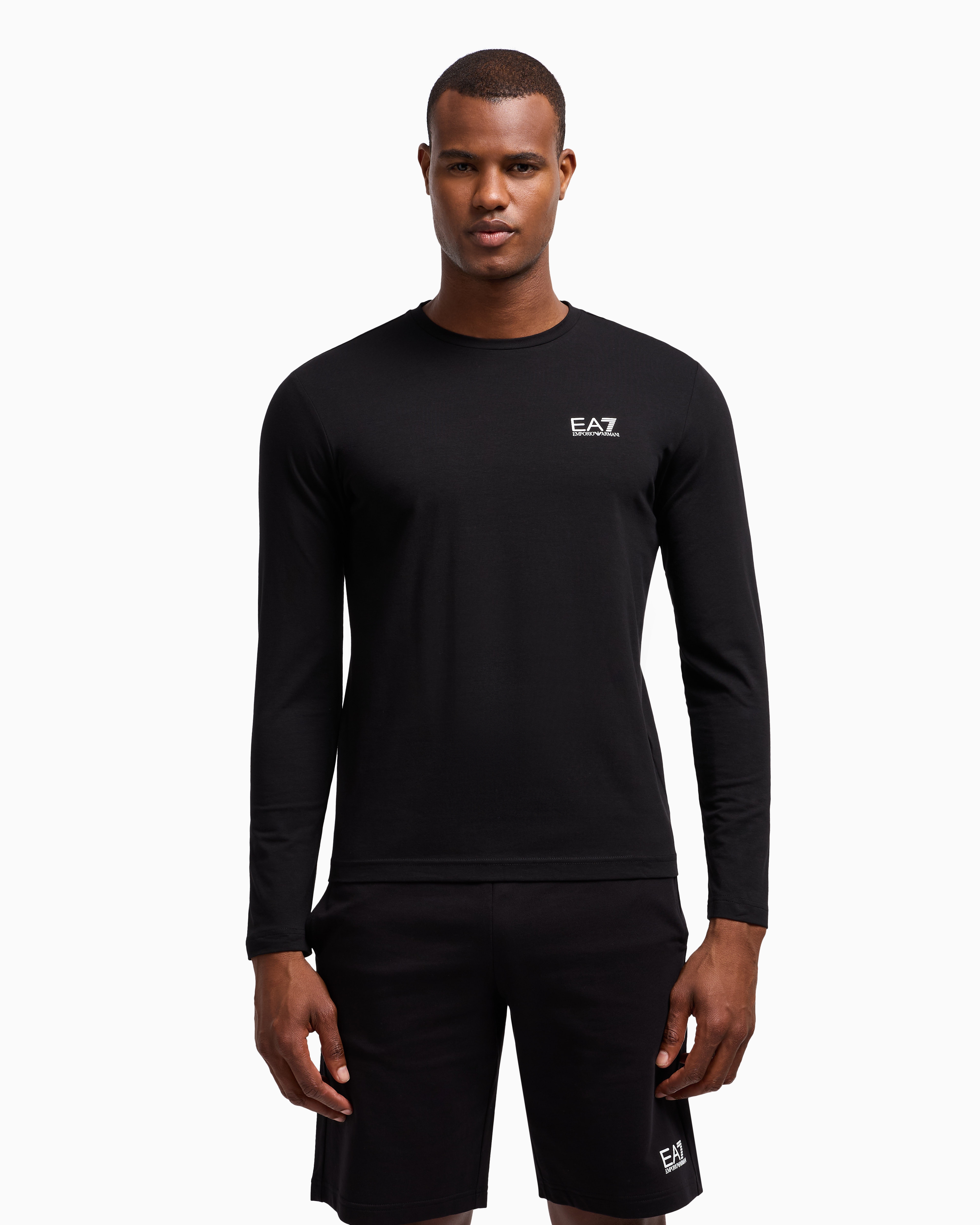 アルマーニ EMPORIO ARMANI EA7 ロンT 長袖 Tシャツ レギュラーフィット 6RPT64-PJ03Z-1100 ホワイト EMPORIO ARMANI ロンT 長袖 L EMPORIO ARMANI EA7(イーエーセブン