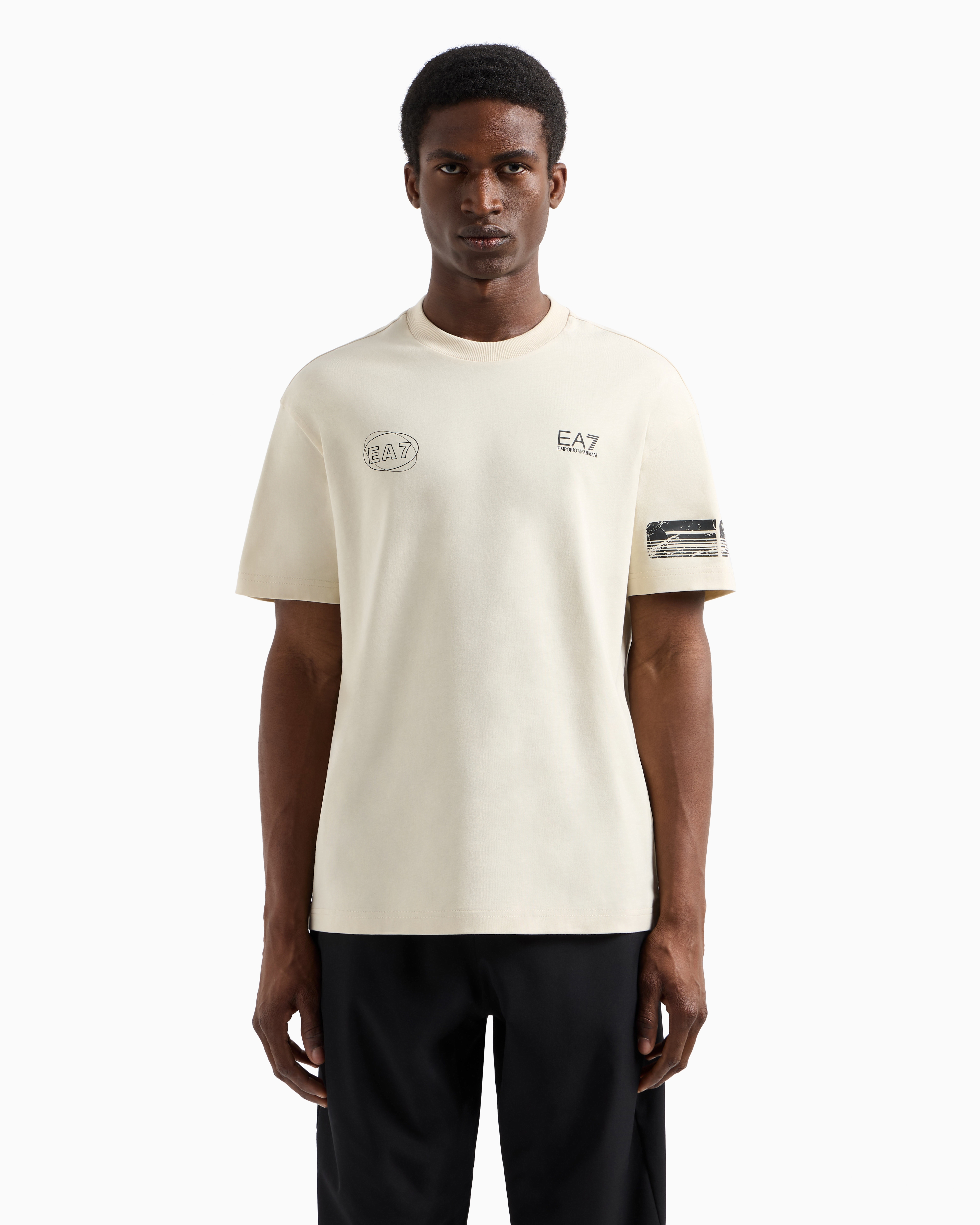 Tシャツ・カットソー EA7 TSHIRT (7M000044AF13754) Men's athletic T-shirts and polo shirts | EA7