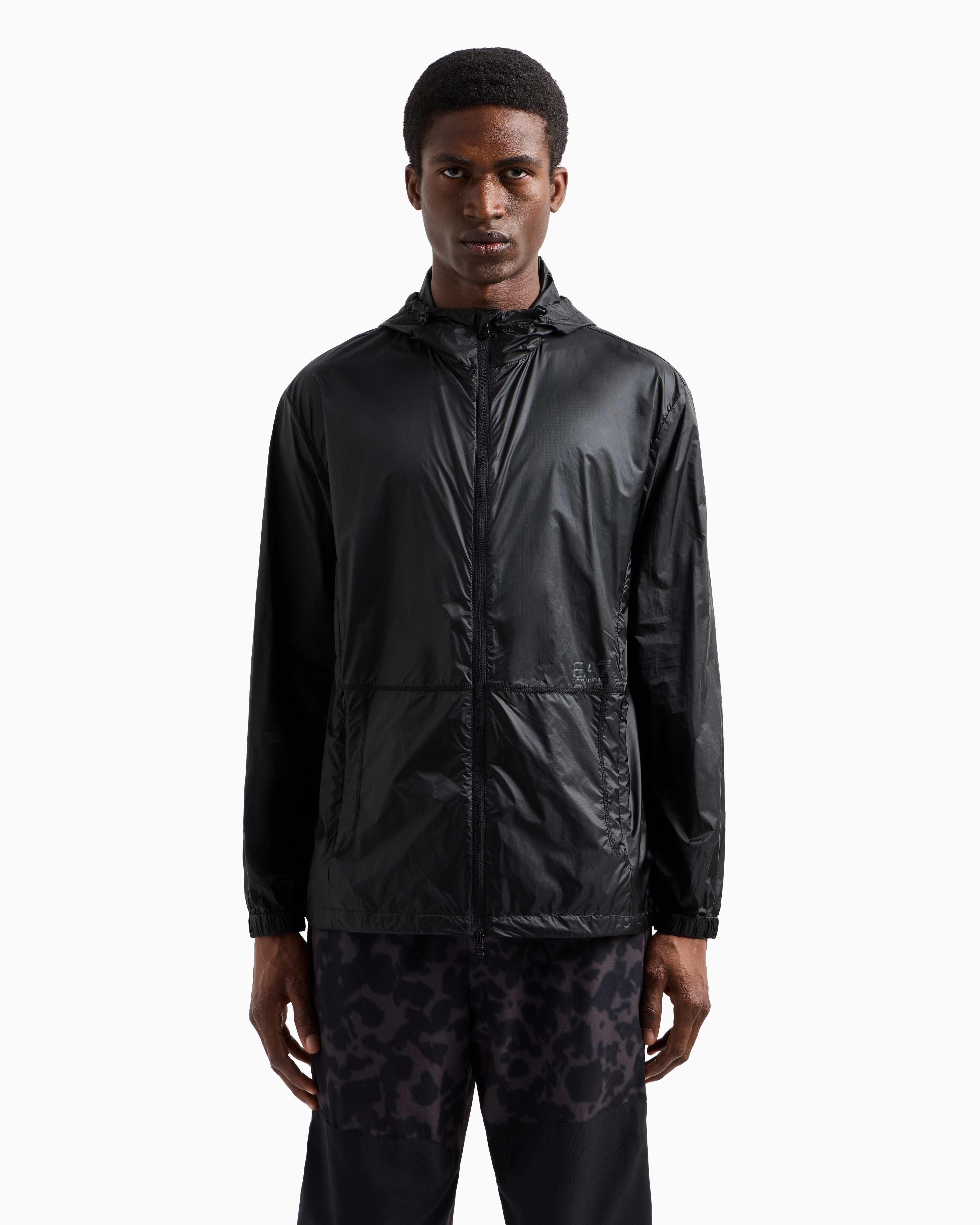 Visibility nylon zip-up jacket | EA7