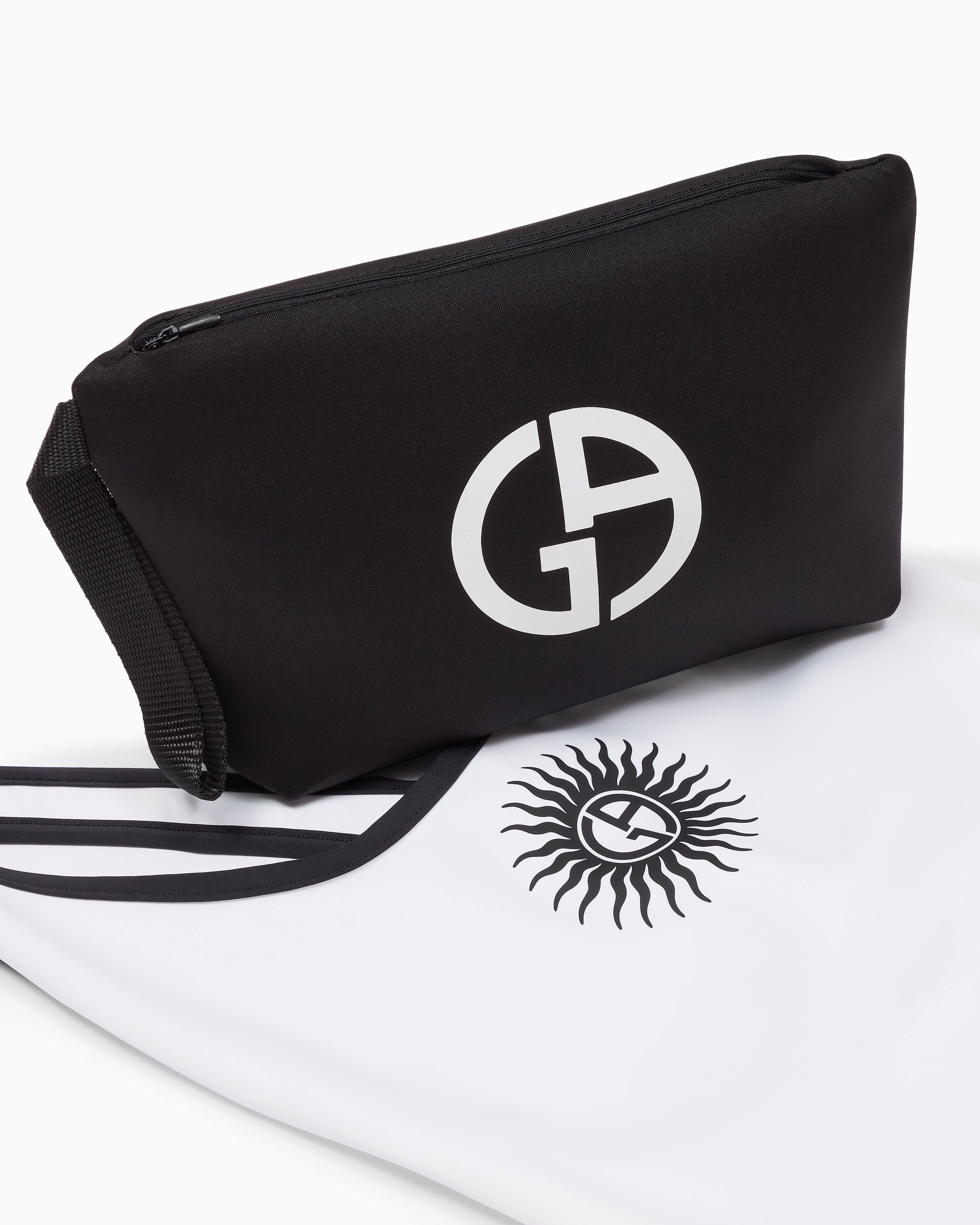 Giorgio Armani Two-tone One-piece Swimsuit