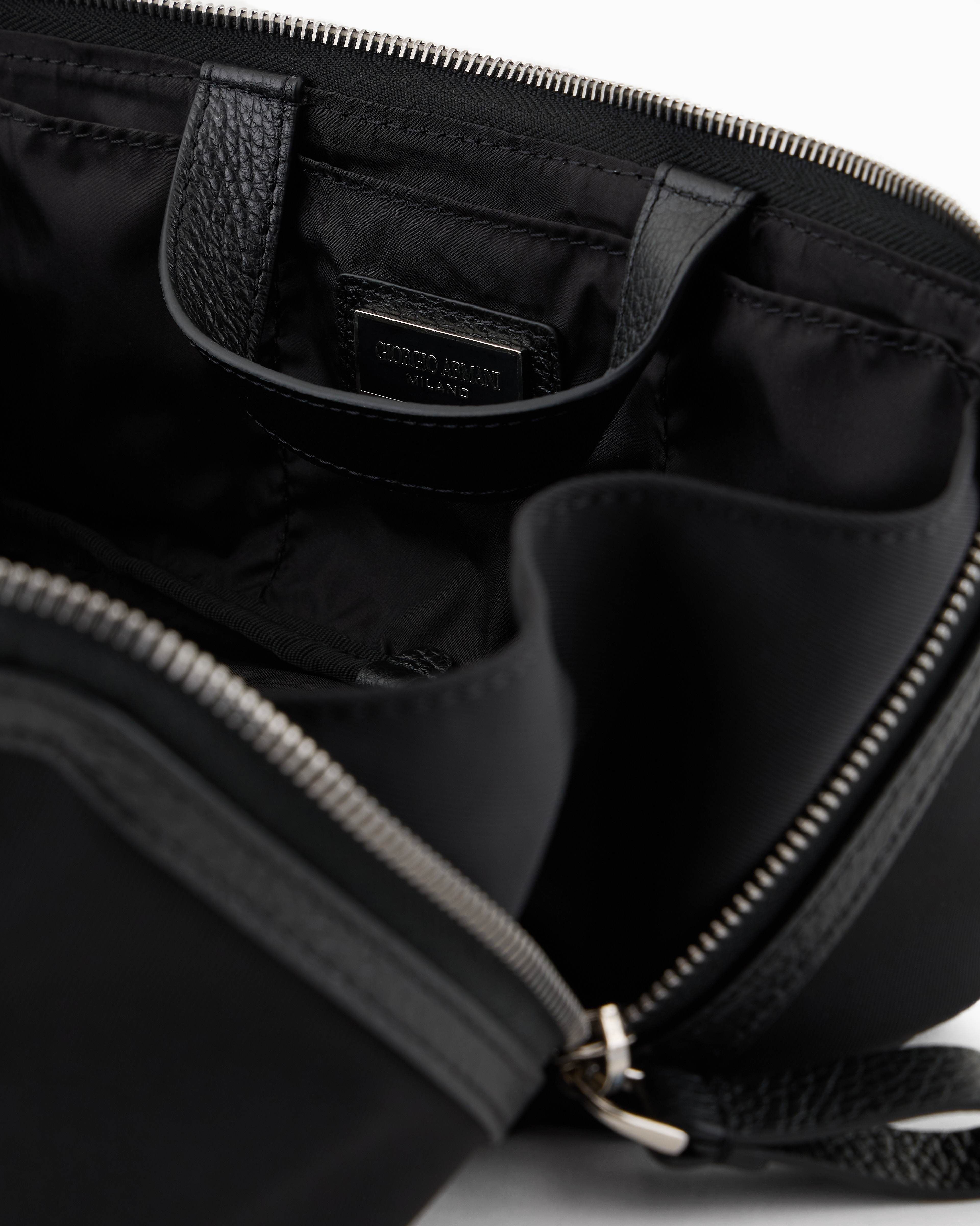 Giorgio Armani Men's Polyester Beauty Case In Black
